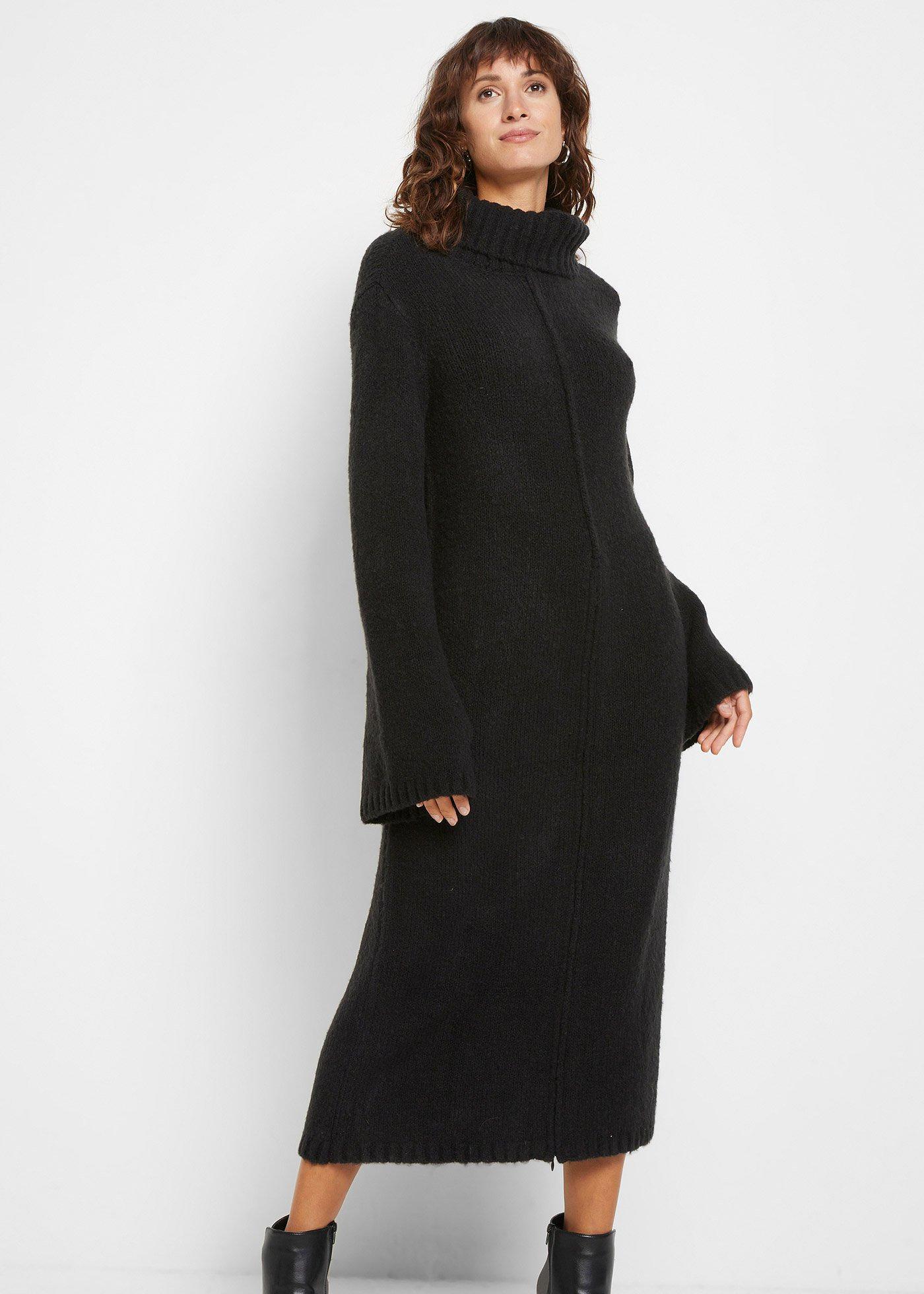 Długi sweter do noszenia na różne sposoby - Bonprix