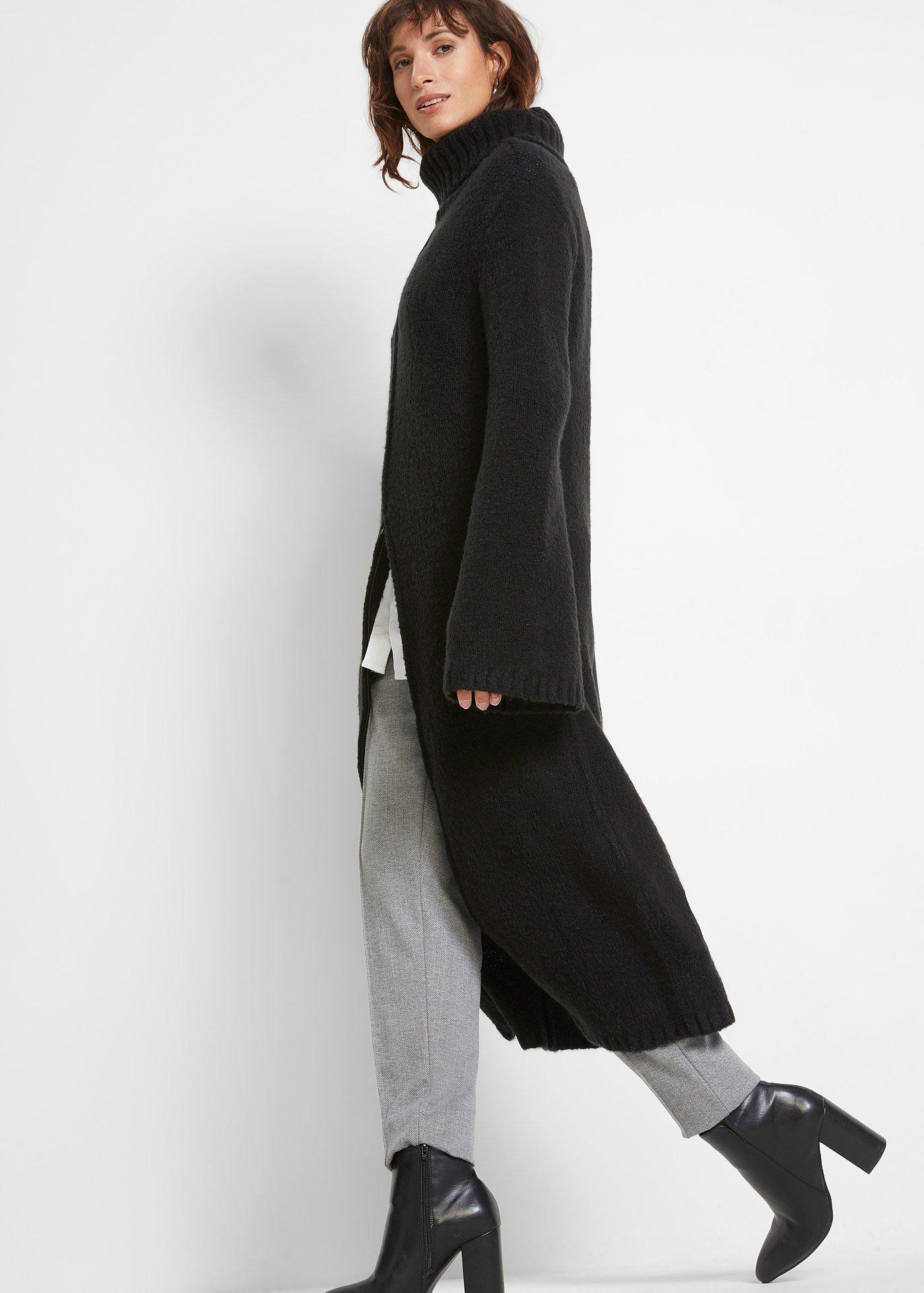 Długi sweter do noszenia na różne sposoby - Bonprix