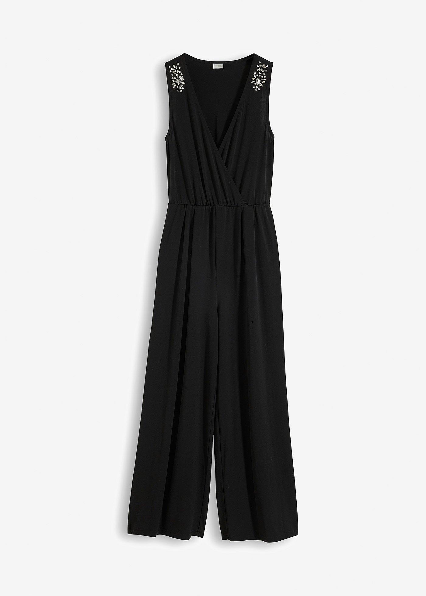 Jumpsuit mit Strass