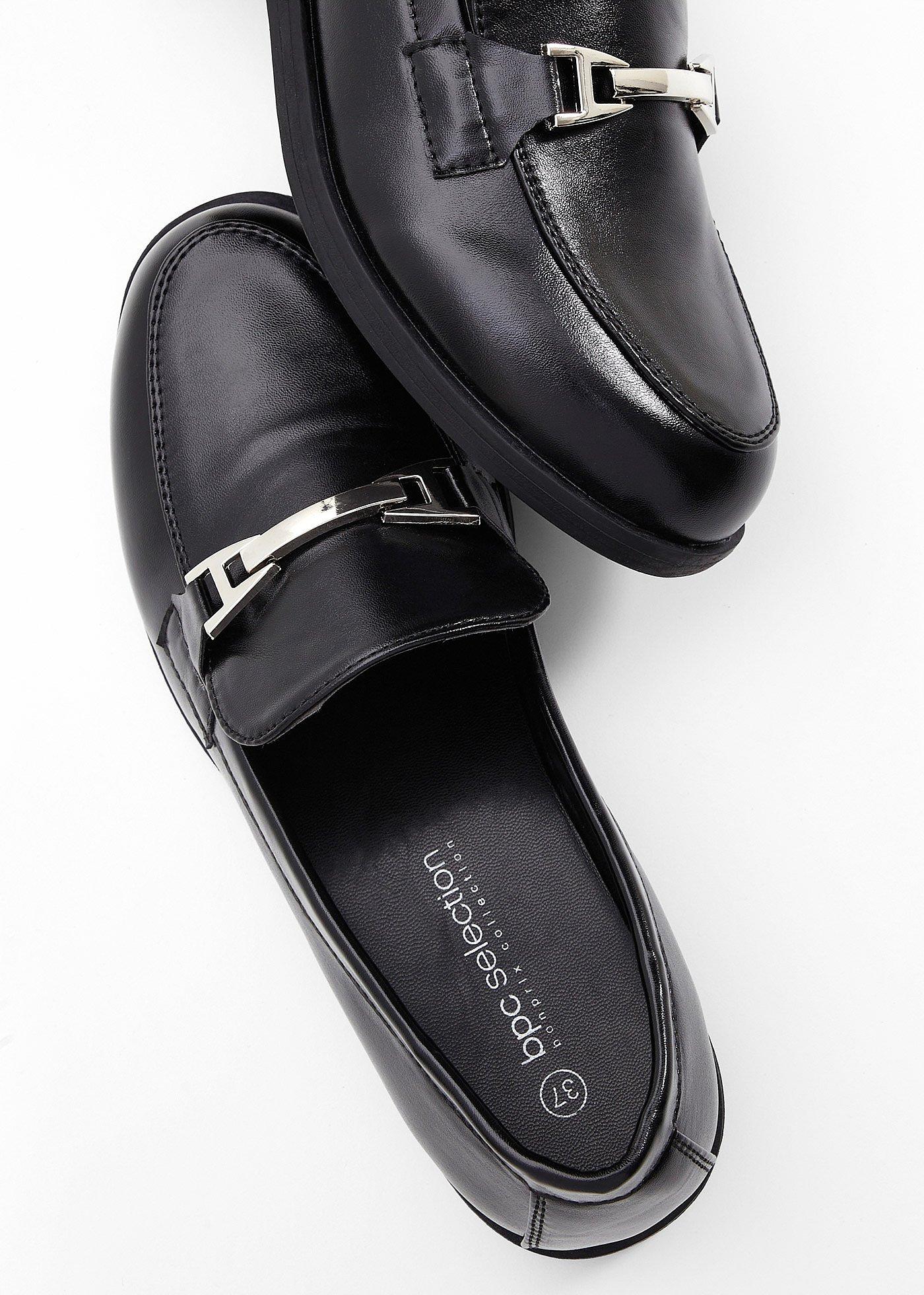 Loafersy ze sprzączką - Bonprix