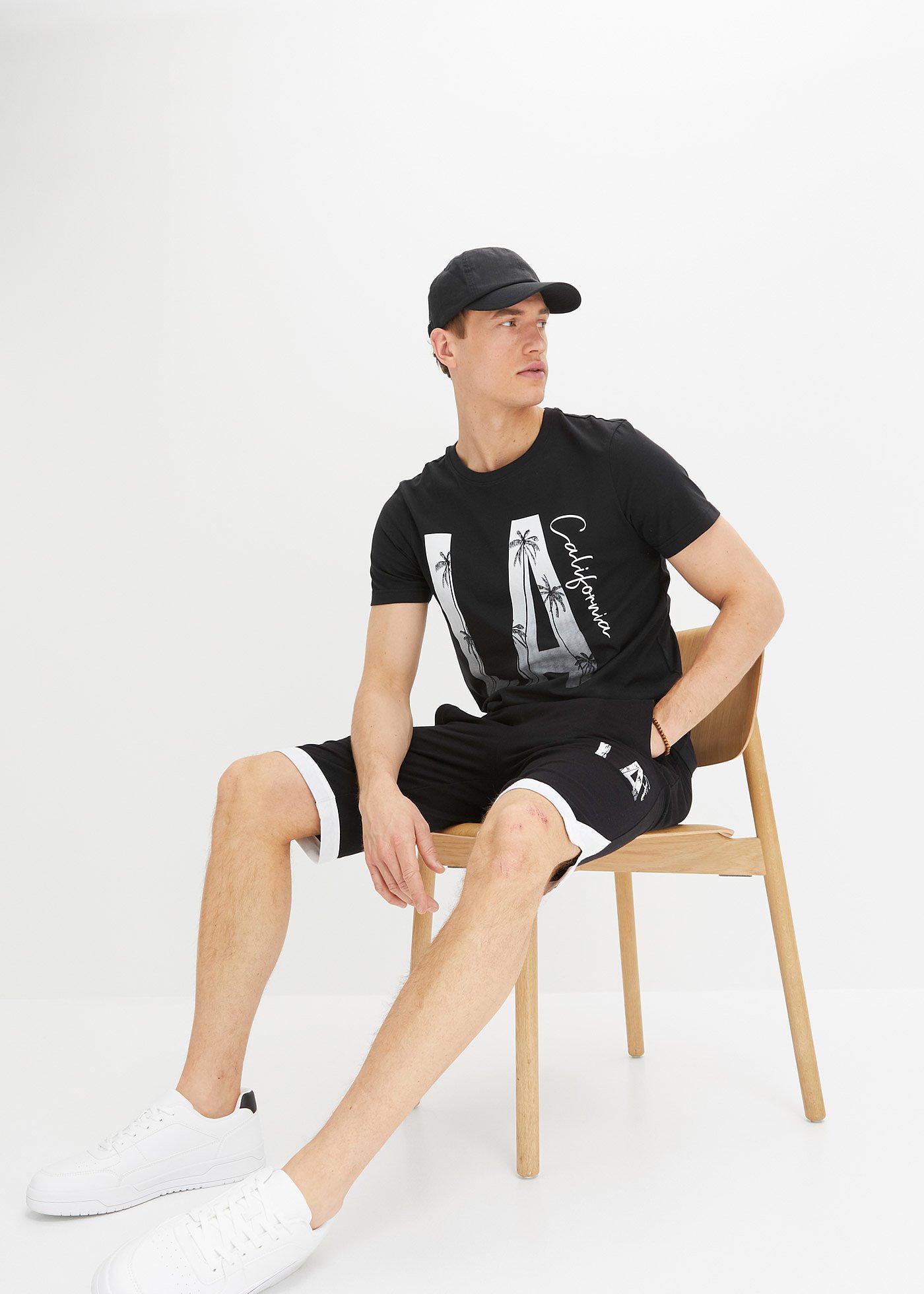 T-shirt z czystej bawełny organicznej, Slim Fit - Bonprix