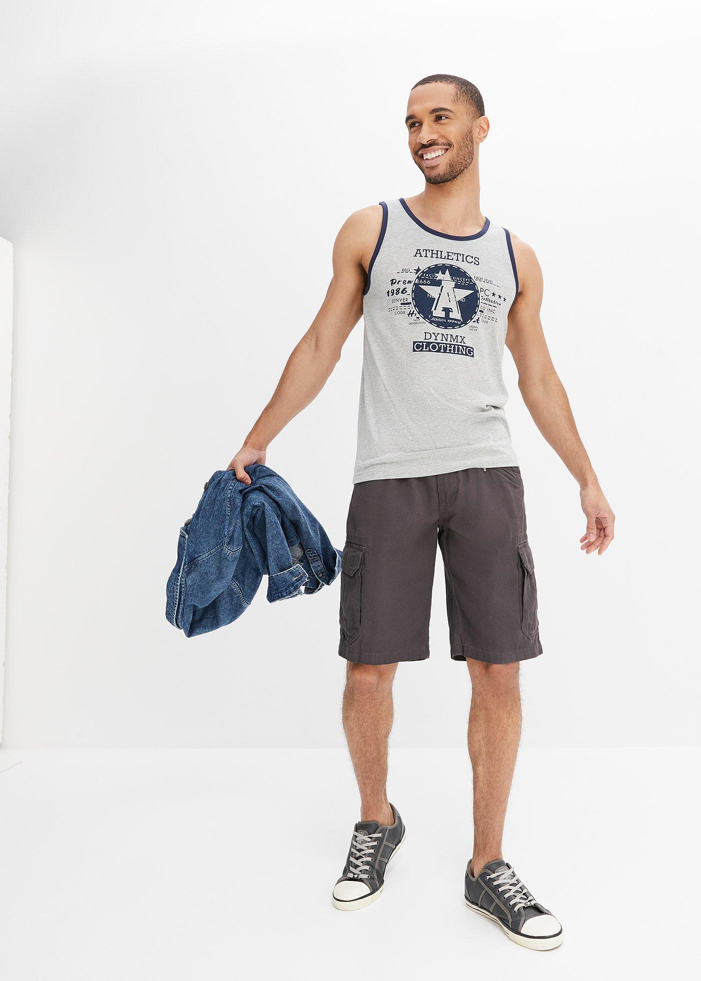 Bermudy bojówki Loose Fit - Bonprix