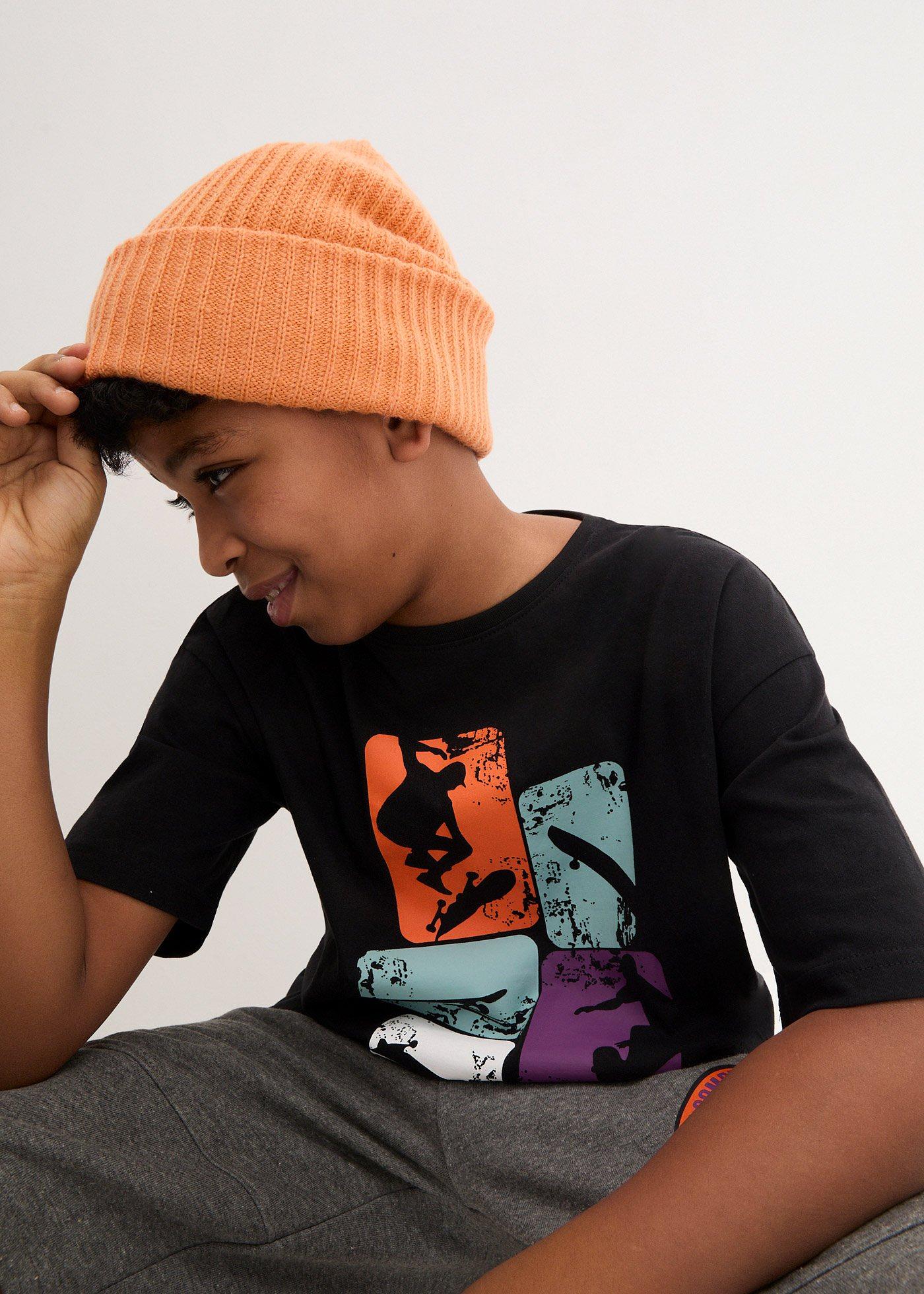 T-shirt z bawełny organicznej - Bonprix