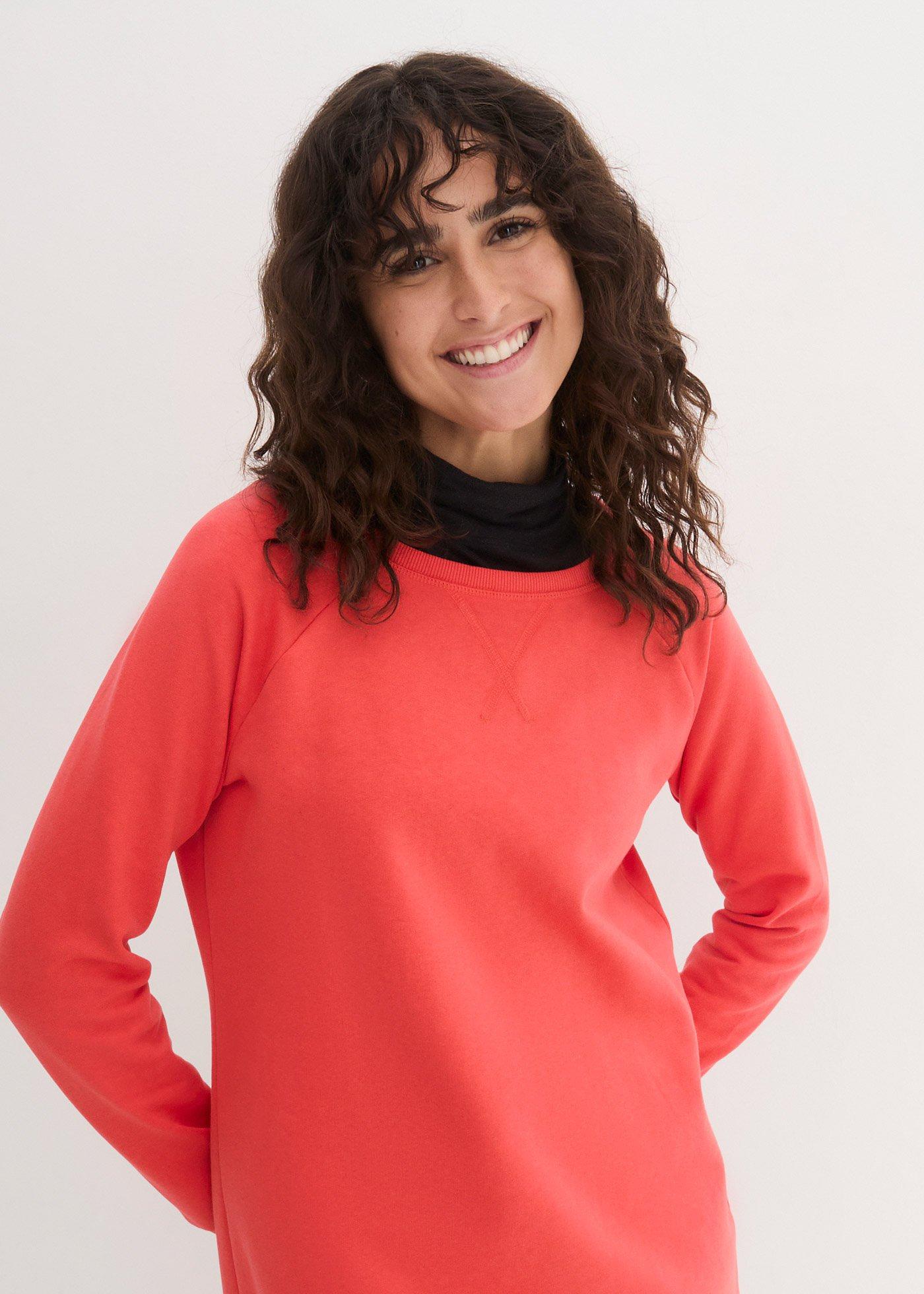 Sukienka dresowa z miękkiego materiału frotte - Bonprix