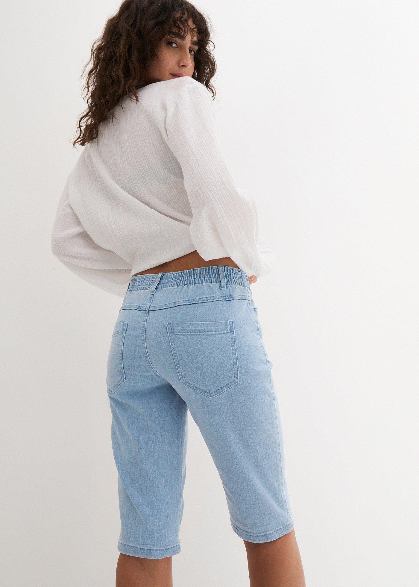 Bermudy ze stretchem (2 pary) - Bonprix