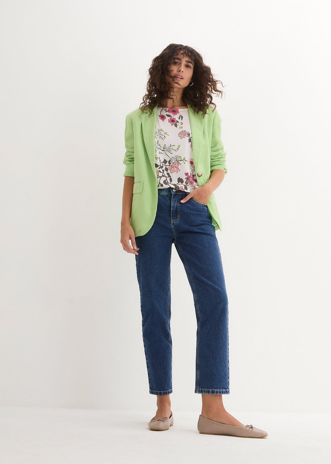 Shirt w kwiaty - Bonprix