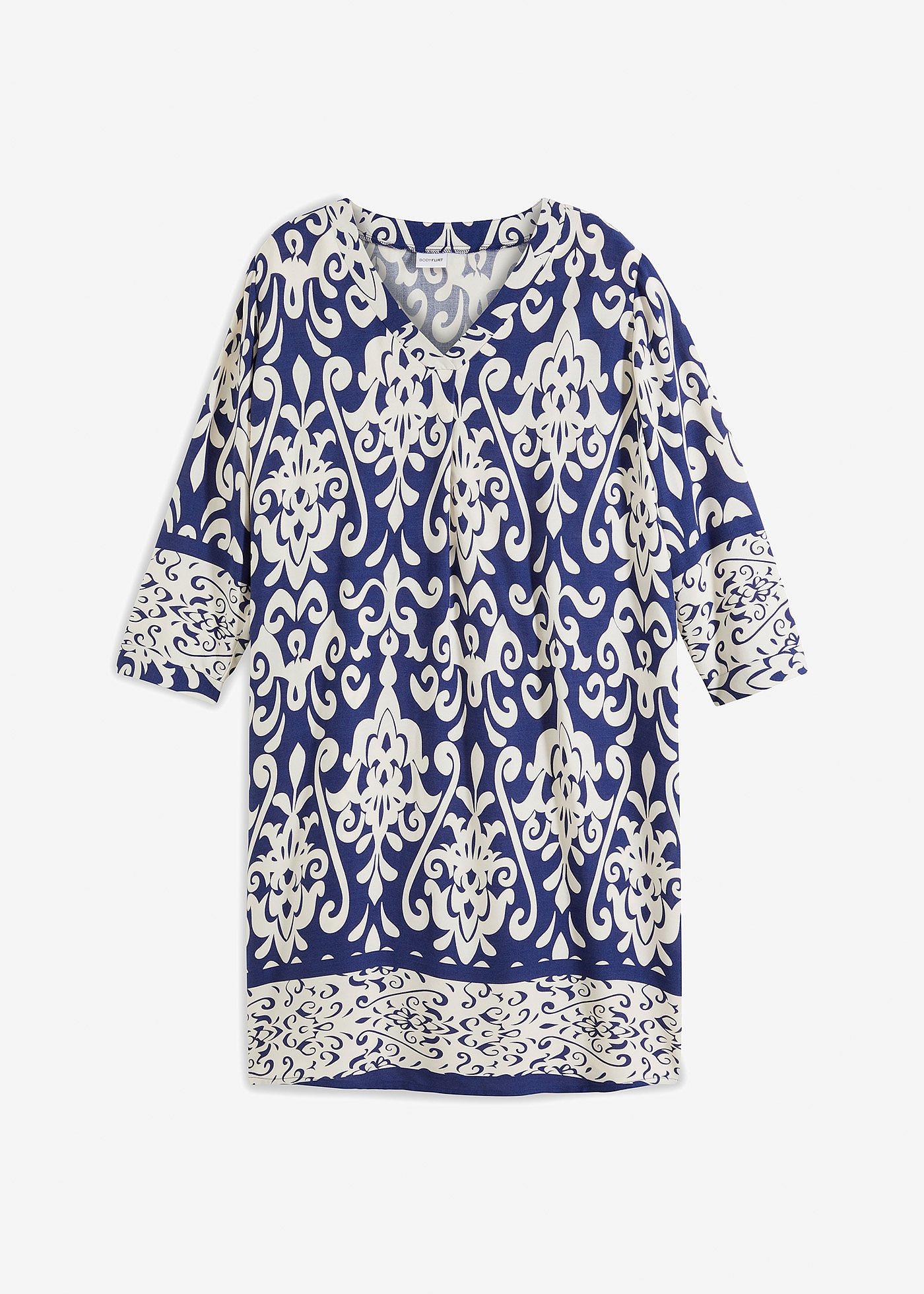 Robe-tunique en viscose fluide