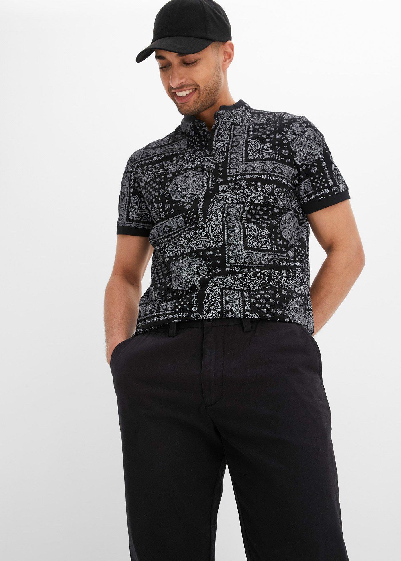 Spodnie chino Regular Fit Straight, z czystej bawełny - Bonprix