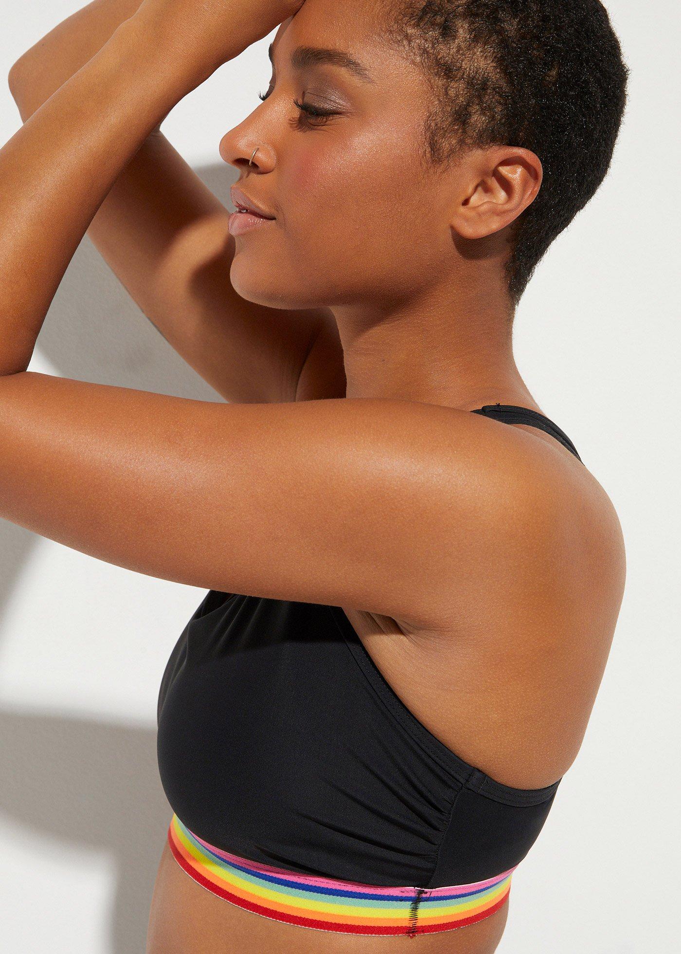 Biustonosz bikini bustier, lekki stopień modelowania sylwetki - Bonprix