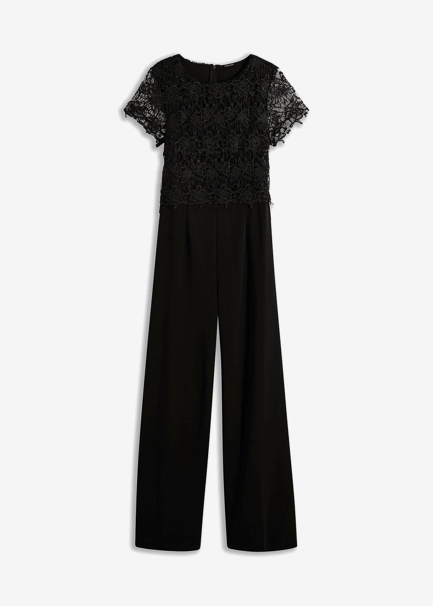 Jumpsuit mit Spitze