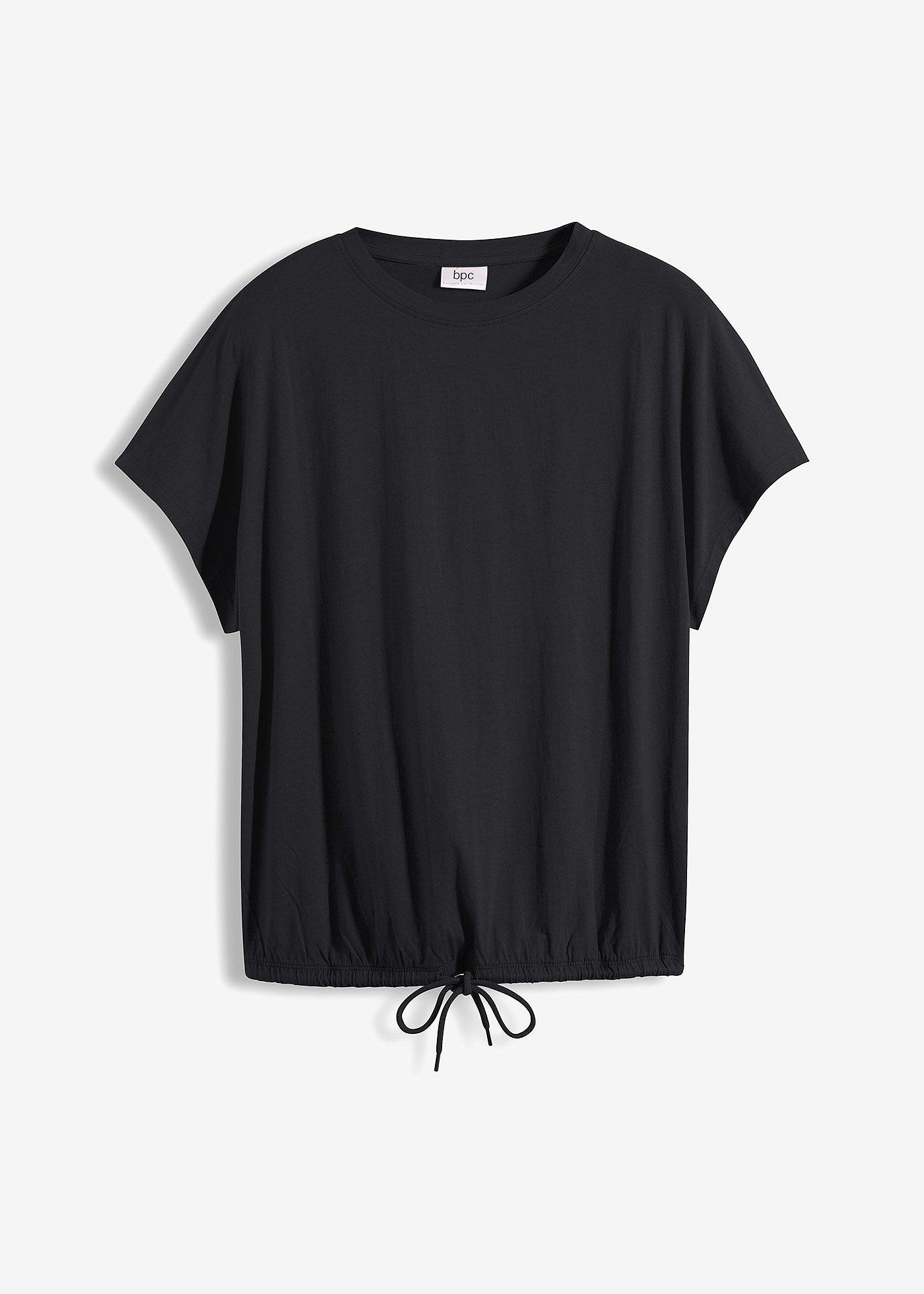 T-shirt avec détail noué à la base
