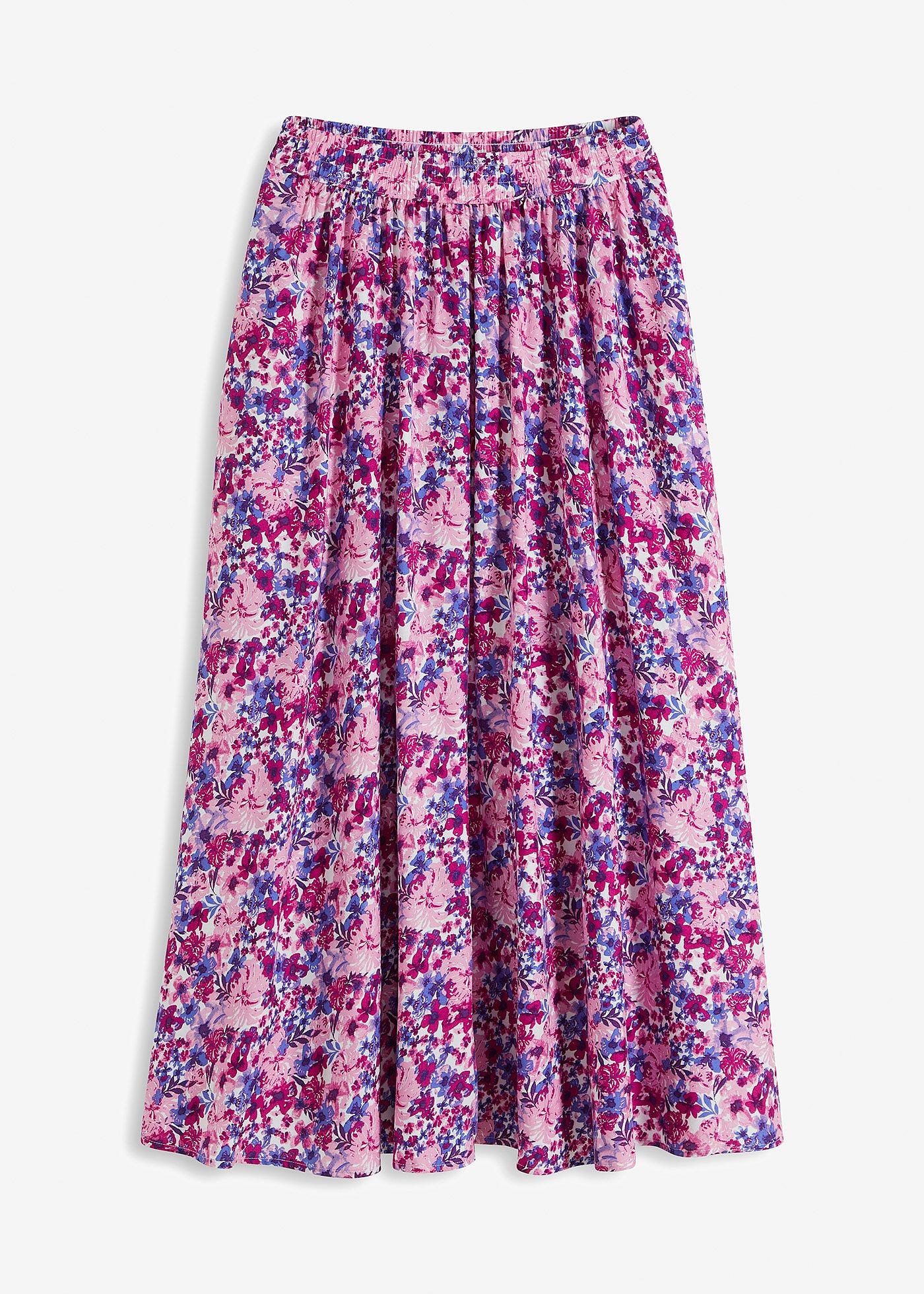 Jupe longue 100% viscose