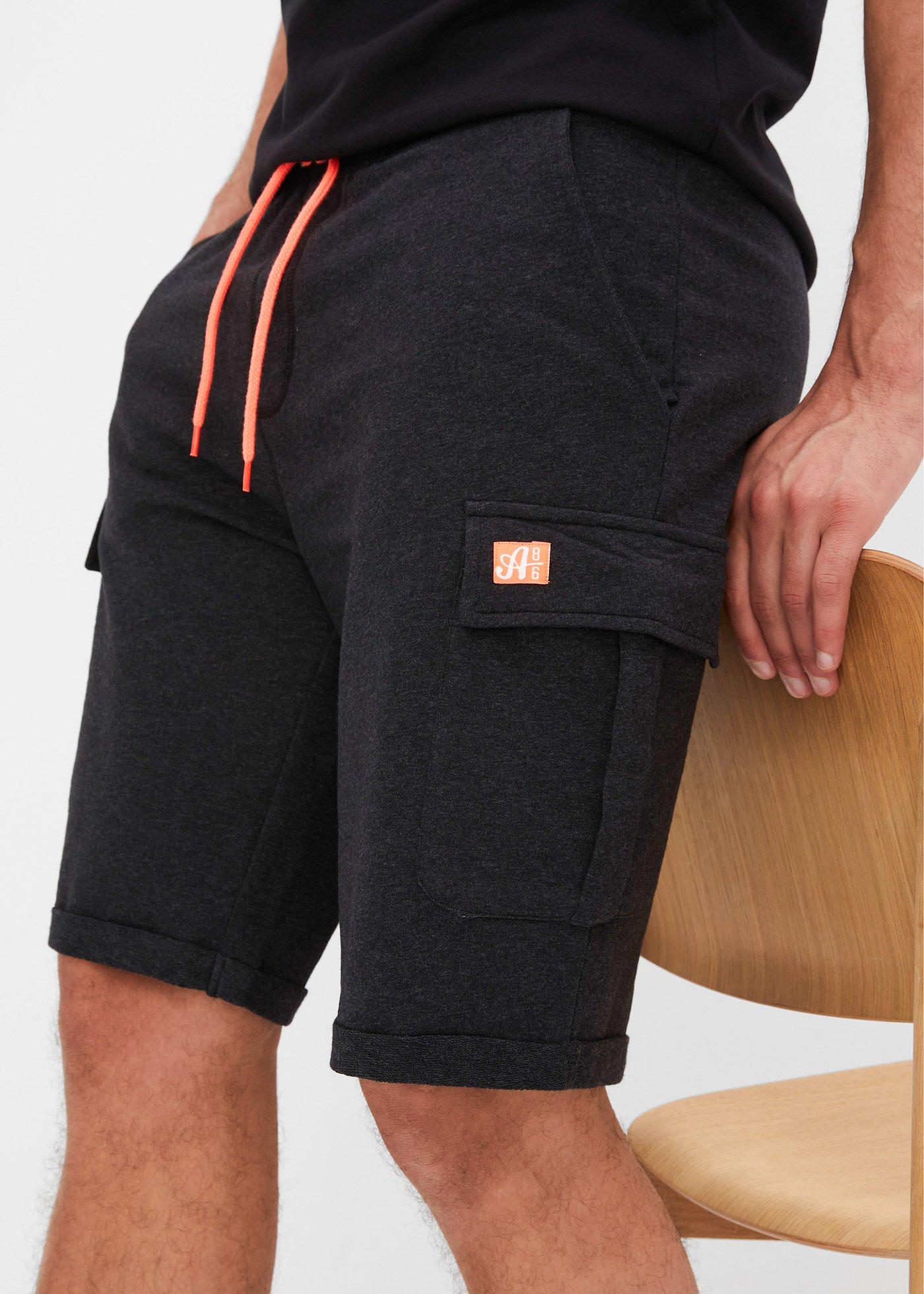 Bermudy bojówki dresowe - Bonprix