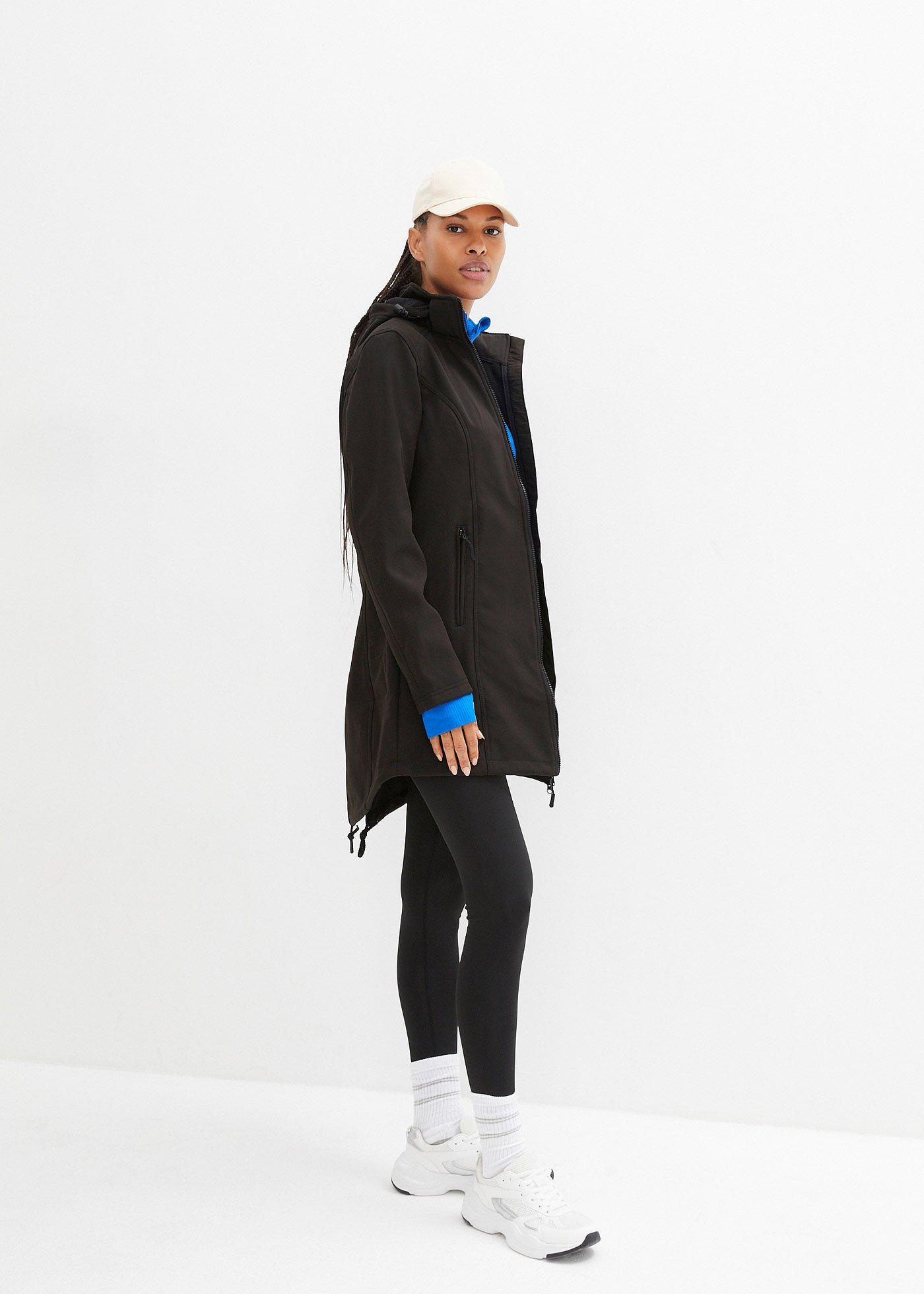 Hydrofobowa parka softshellowa - Bonprix