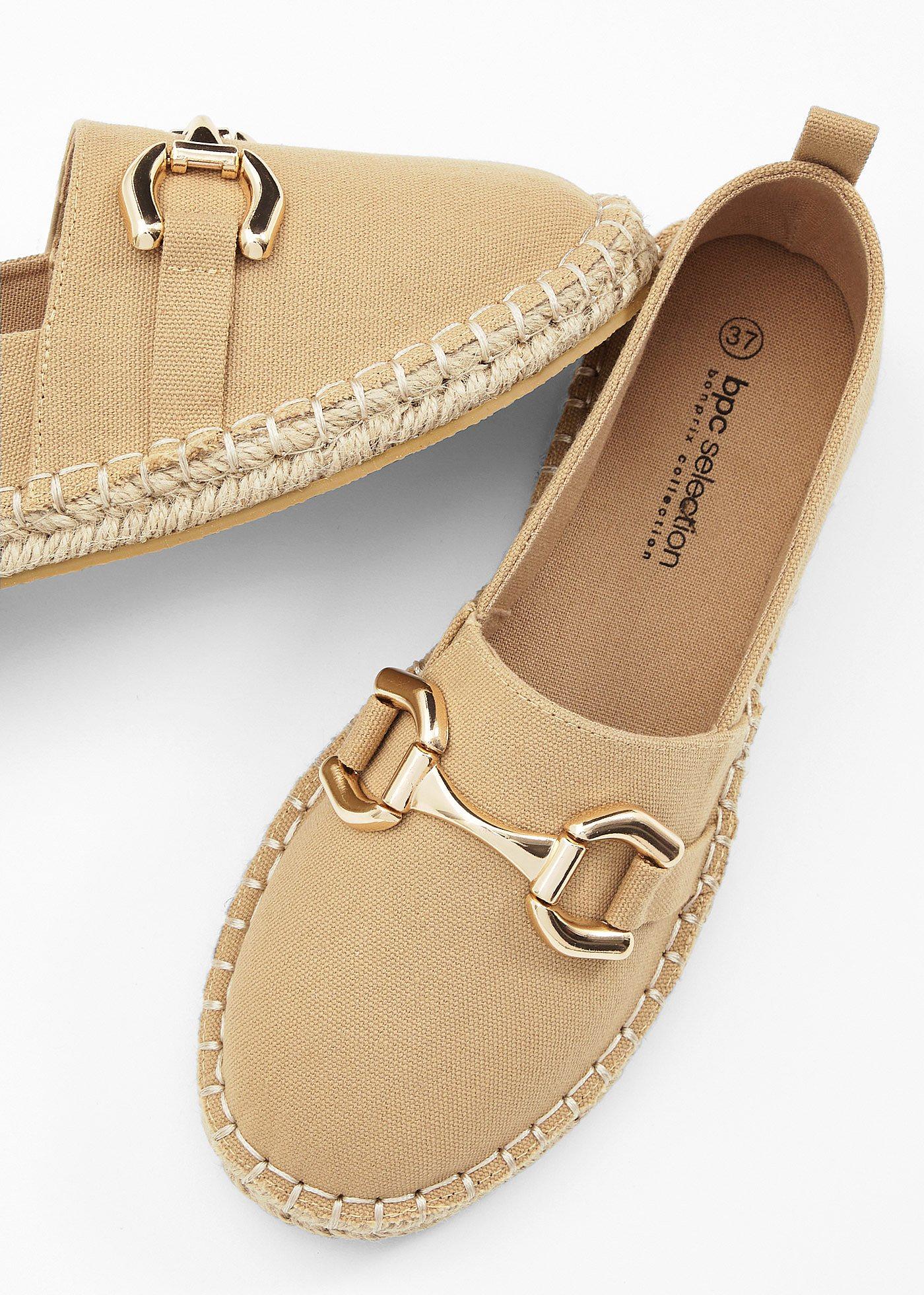 Espadryle ze sprzączką - Bonprix