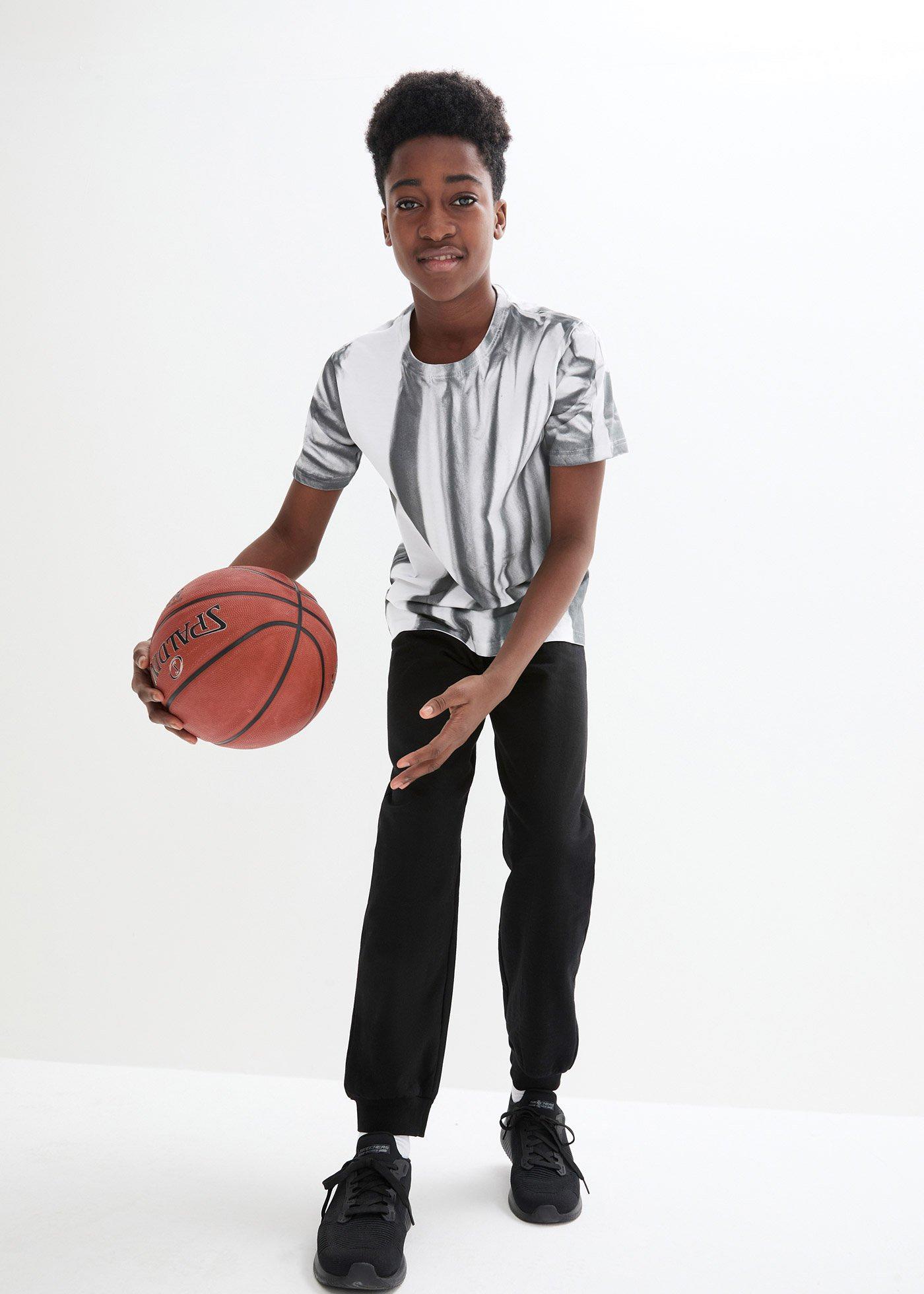 Spodnie dresowe z czystej bawełny (2 pary) - Bonprix