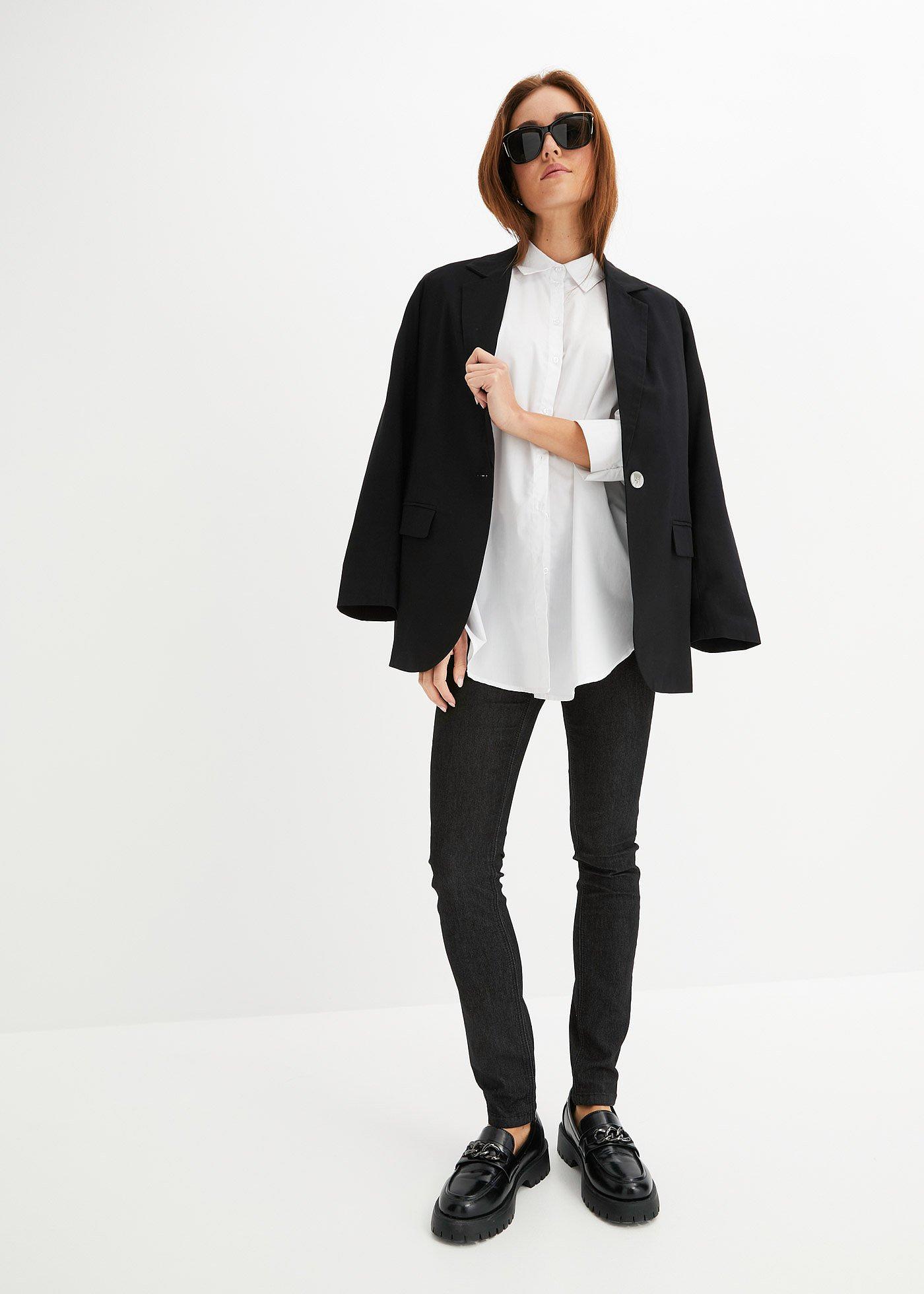 Dżinsy Skinny mid waist - Bonprix
