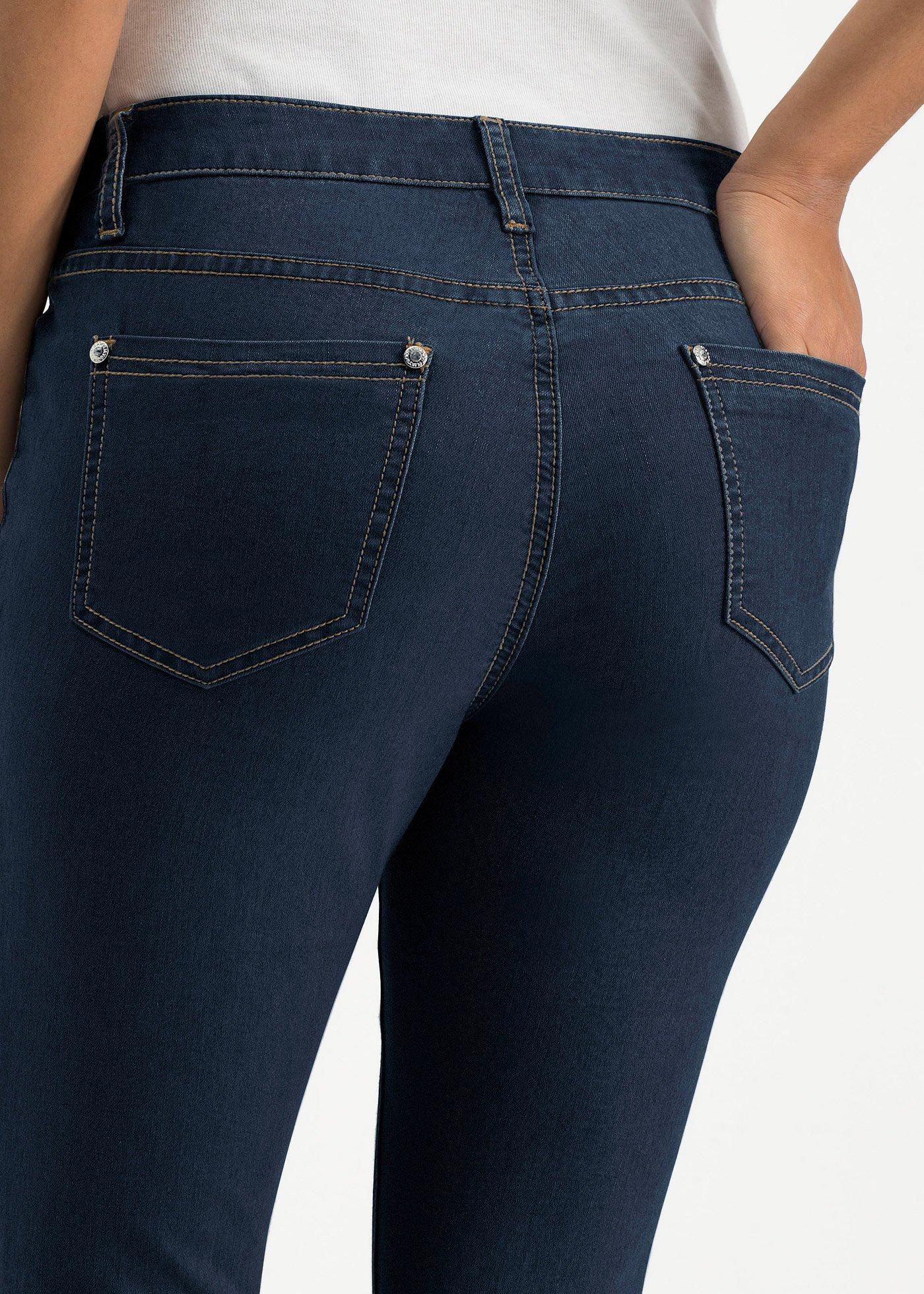 Dżinsy Skinny mid waist - Bonprix
