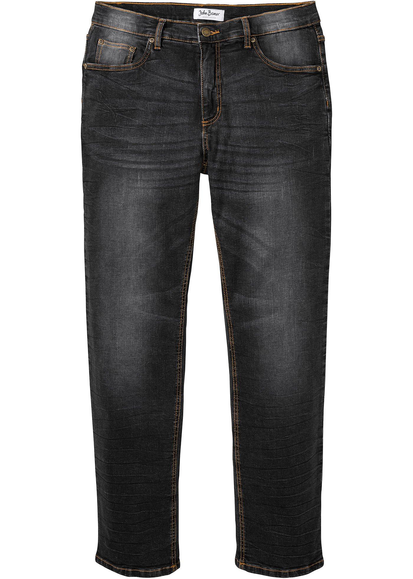 Classic Fit Stretch-Jeans, Straight günstig online kaufen