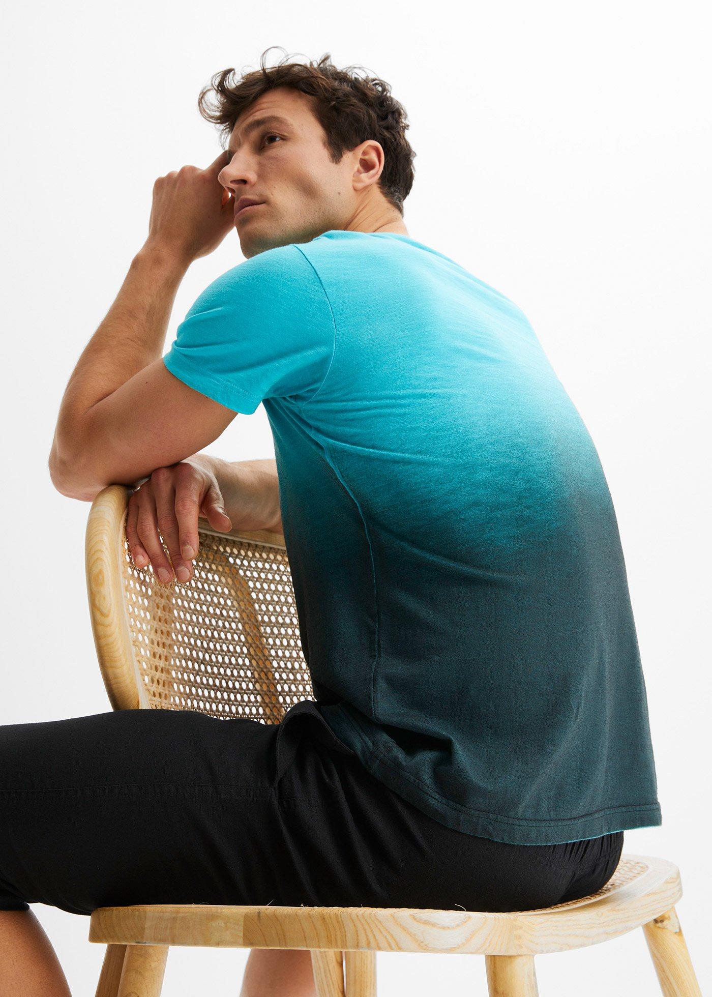 T-shirt z czystej bawełny, Slim Fit - Bonprix