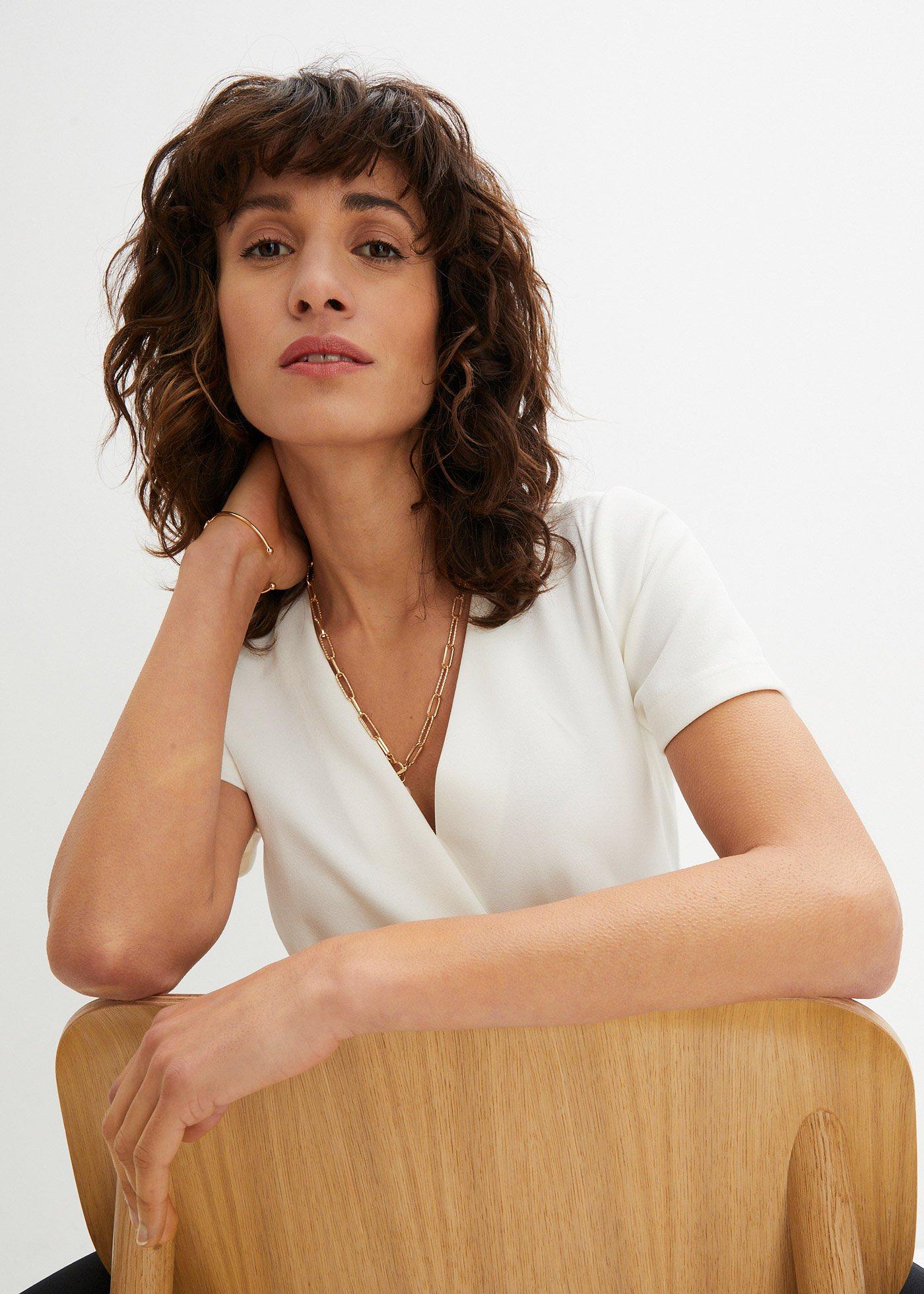 Kombinezon z dekoracyjną sprzączką - Bonprix