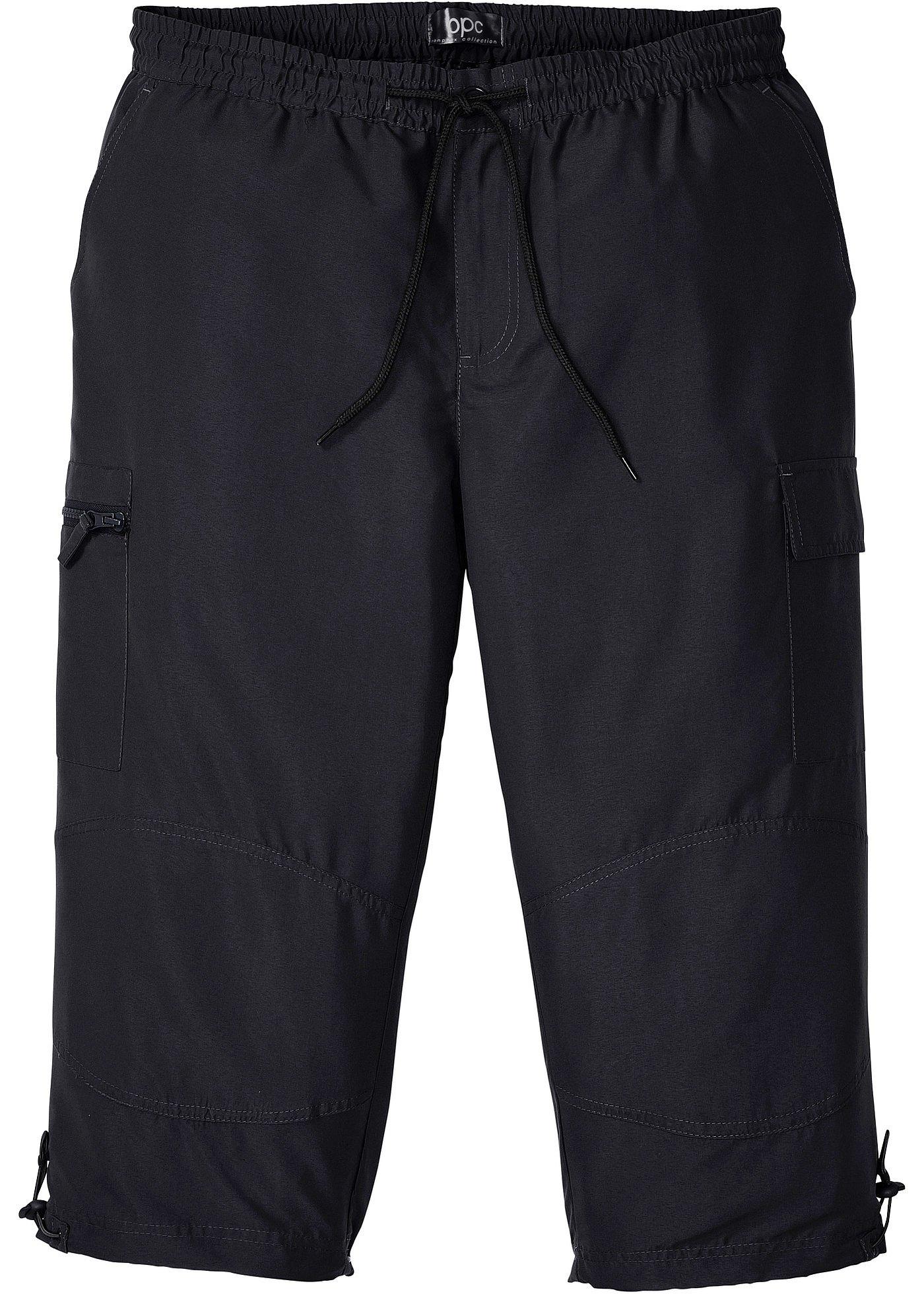 Pantalon 3/4 en microfibre, regular