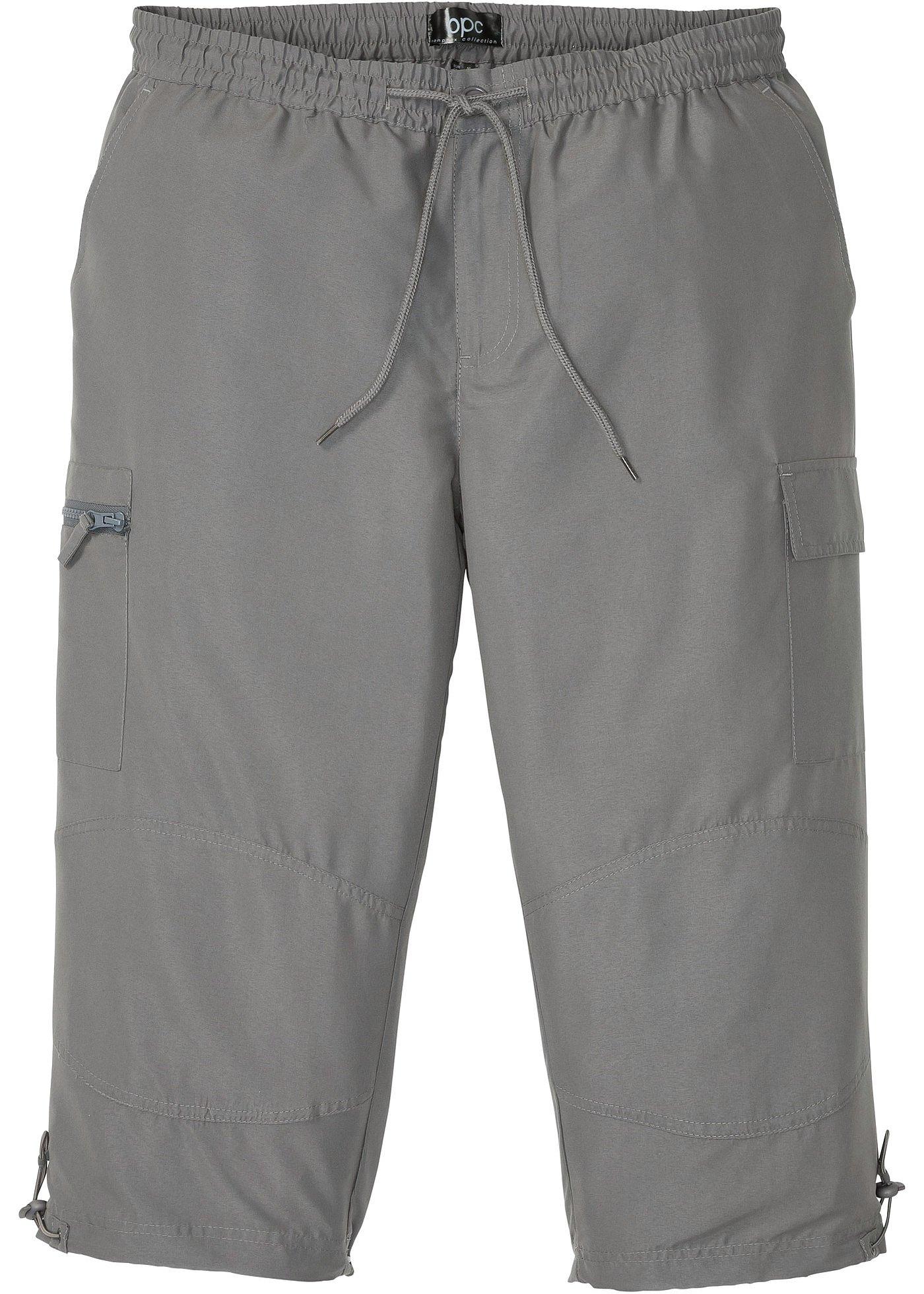 Pantalon 3/4 en microfibre, regular