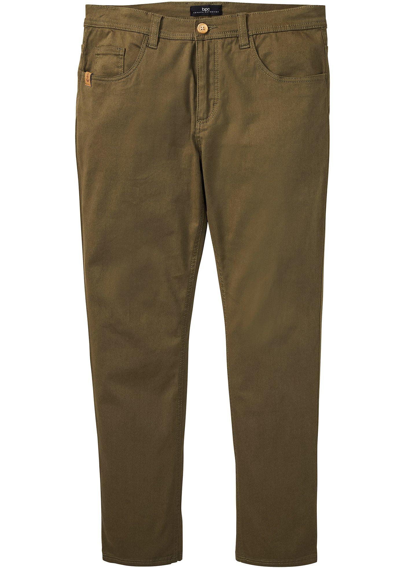Pantalon extensible regular, droit
