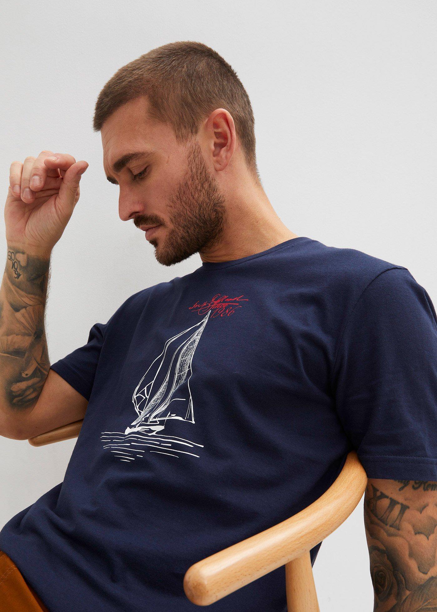 T-shirt (2 szt.), z czystej bawełny organicznej - Bonprix