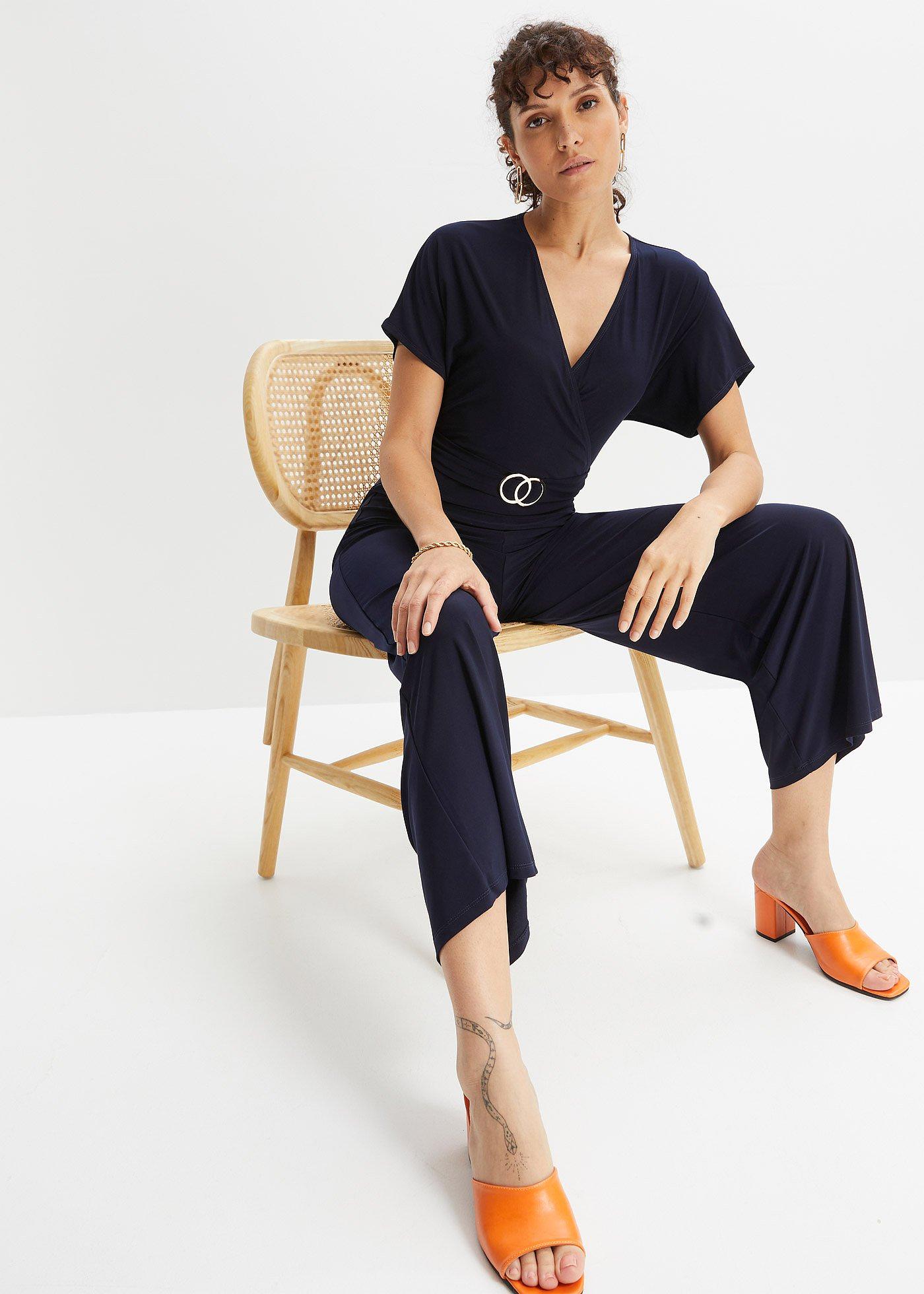 Kombinezon z dżerseju - Bonprix