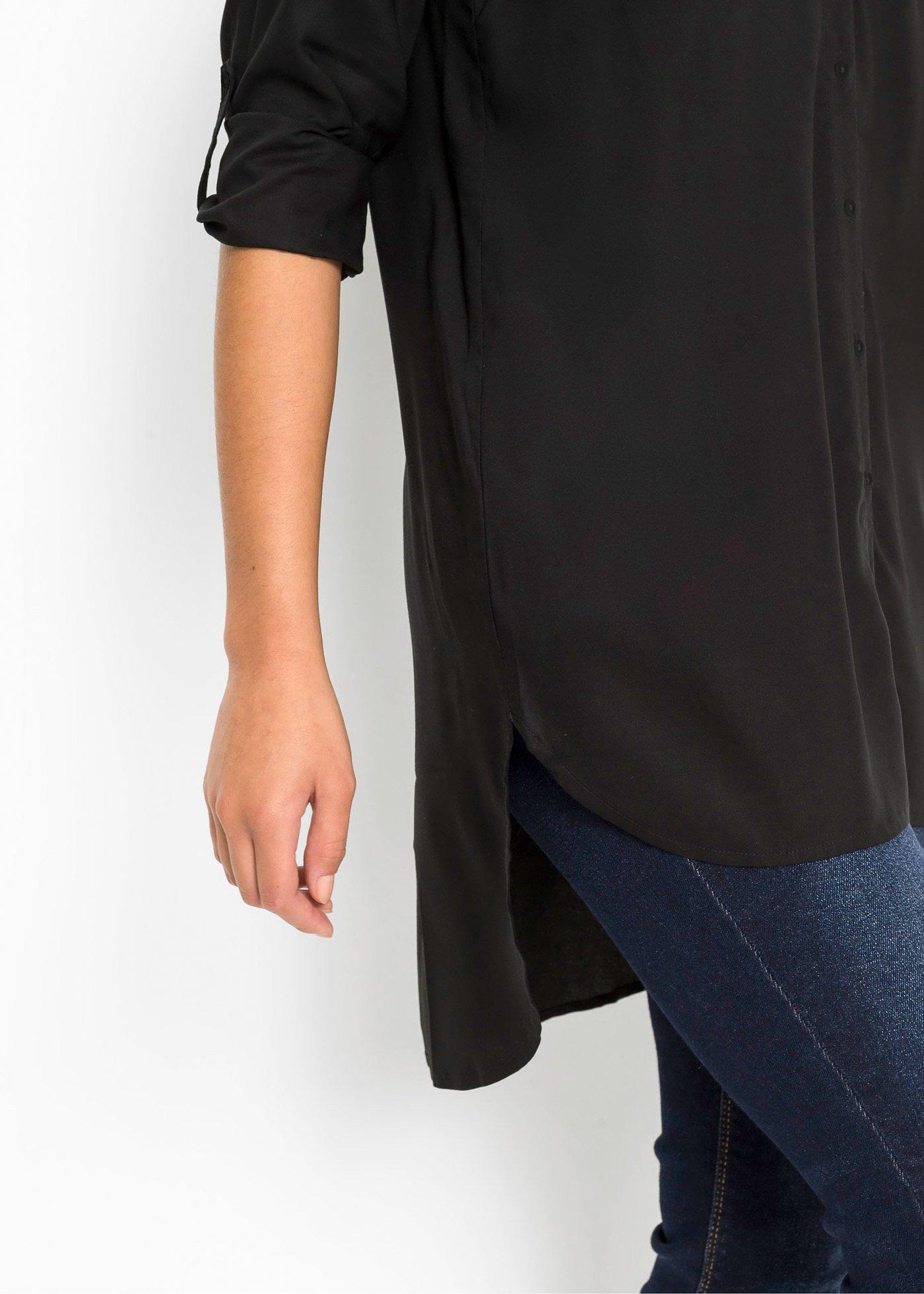 Bluzka z mieszanki bawełny i wiskozy - Bonprix