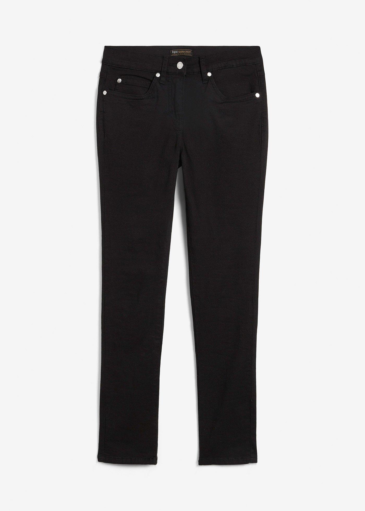 Slim Fit džínsy, super streč, stredná výška pásu