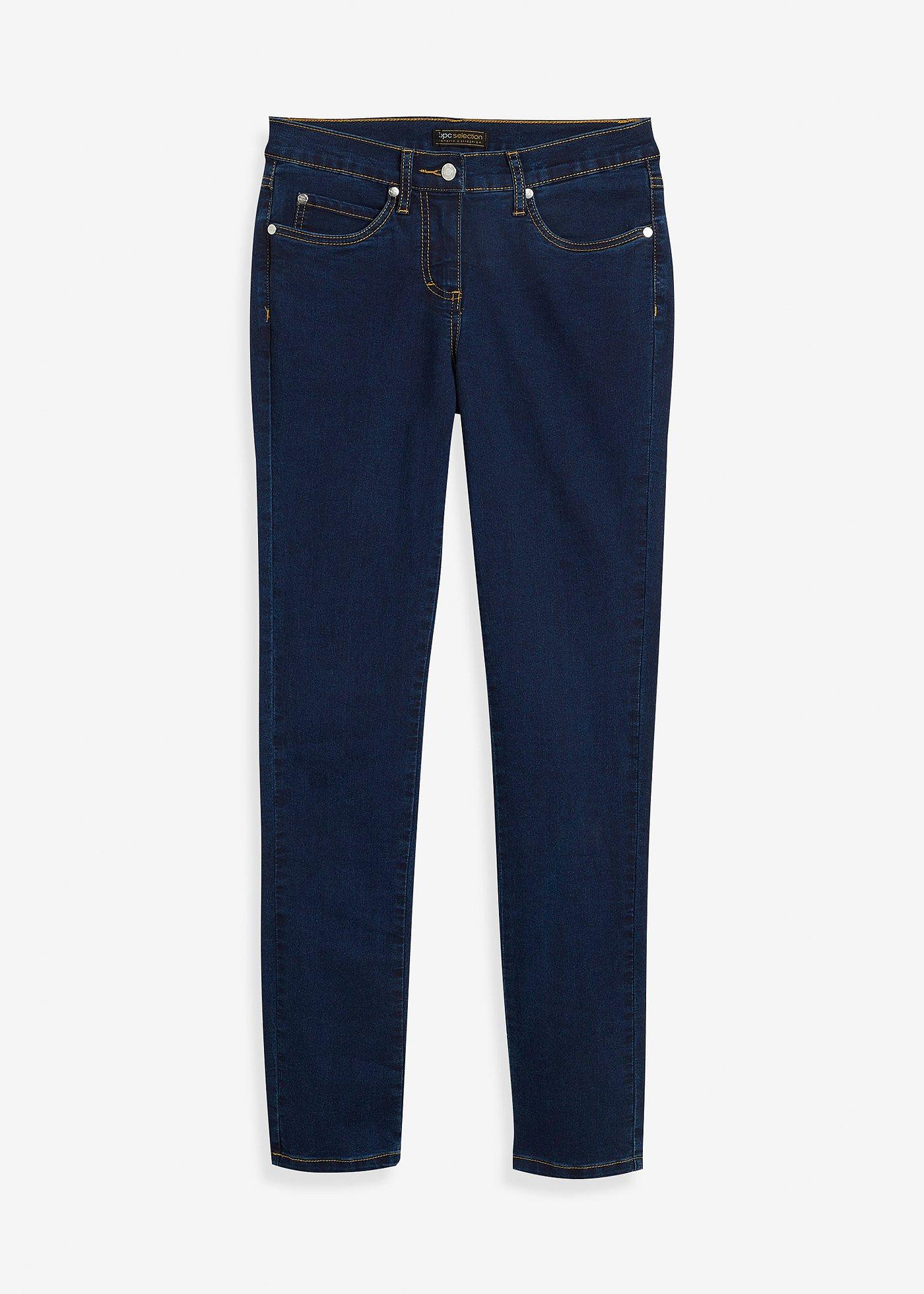 Jean slim taille mi-haute, très extensible