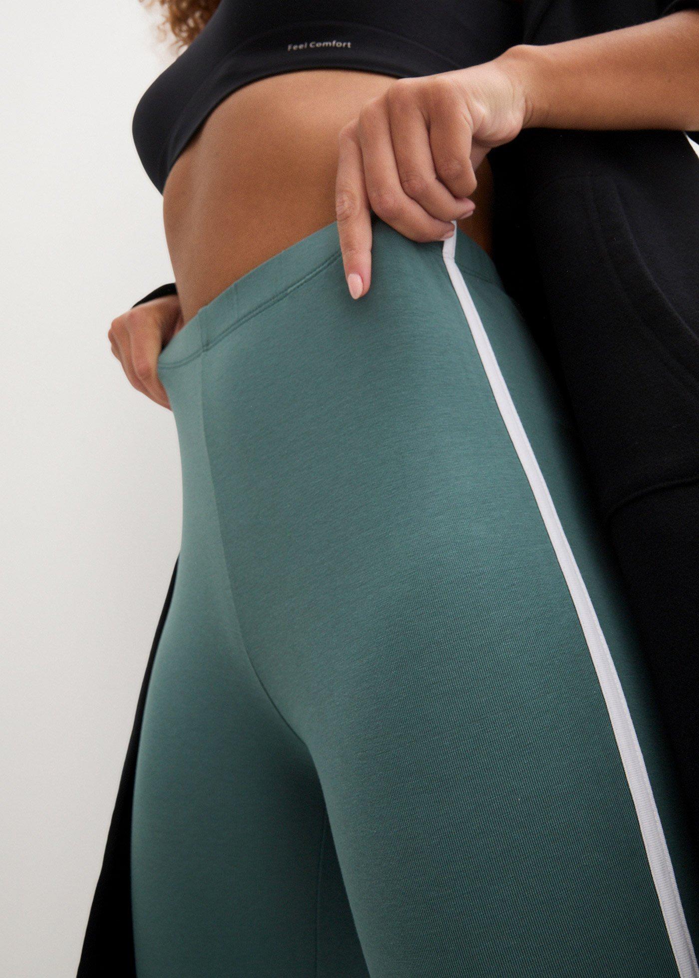 Legginsy sportowe, dł. 3/4 - Bonprix