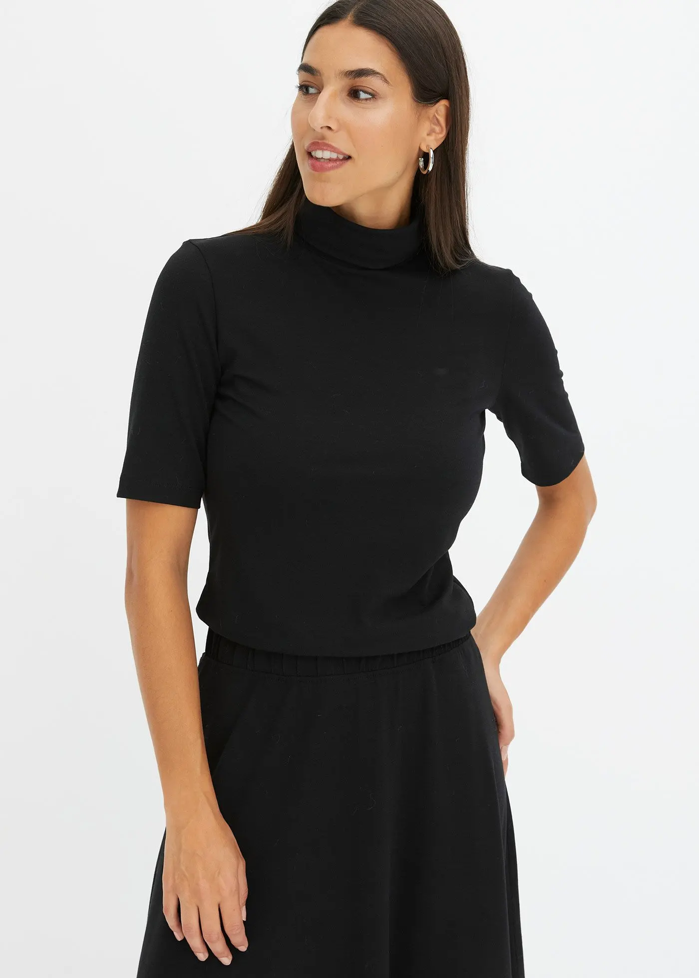 Рубашка Bonprix mit Rollkragen