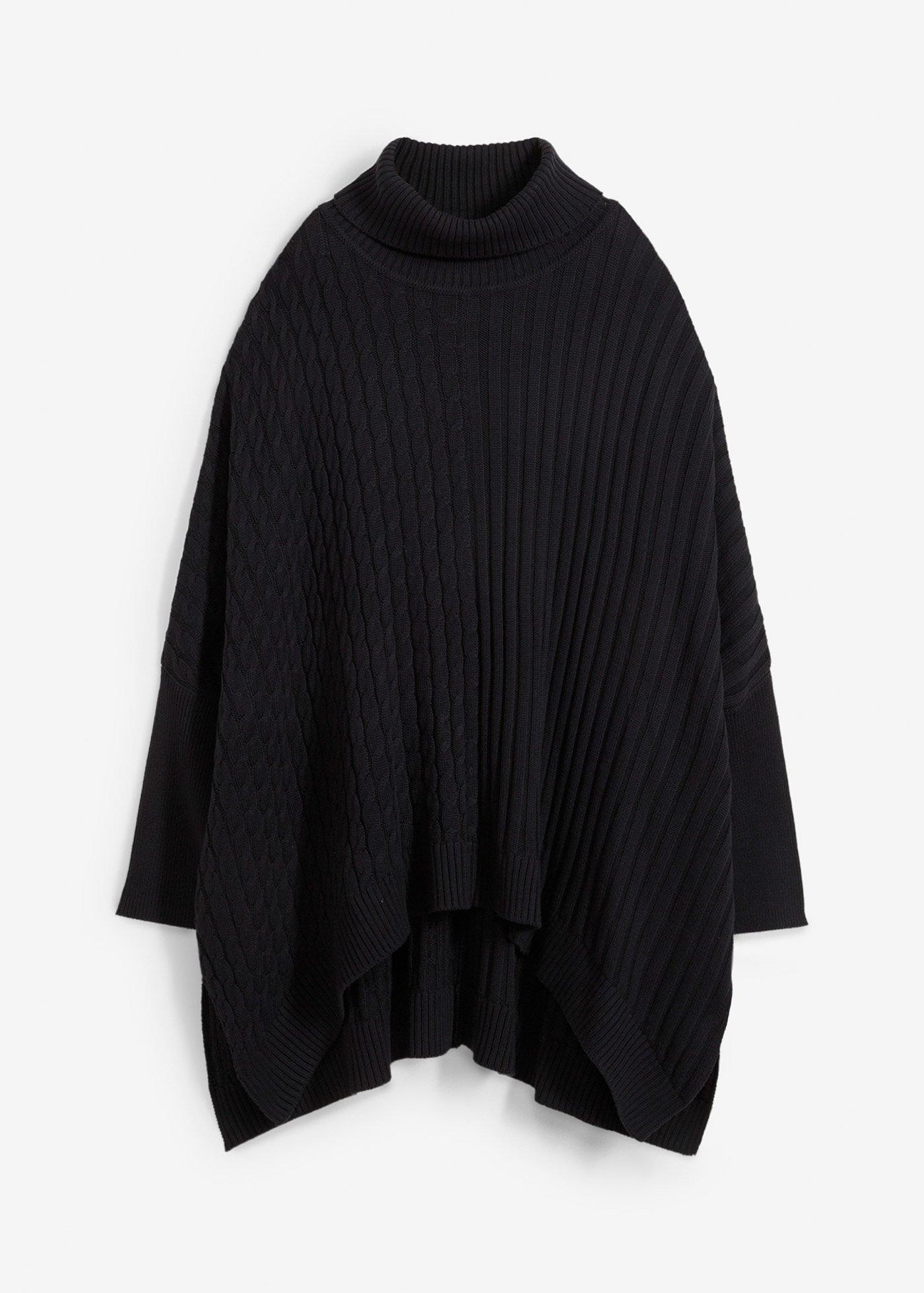 Pull poncho oversize