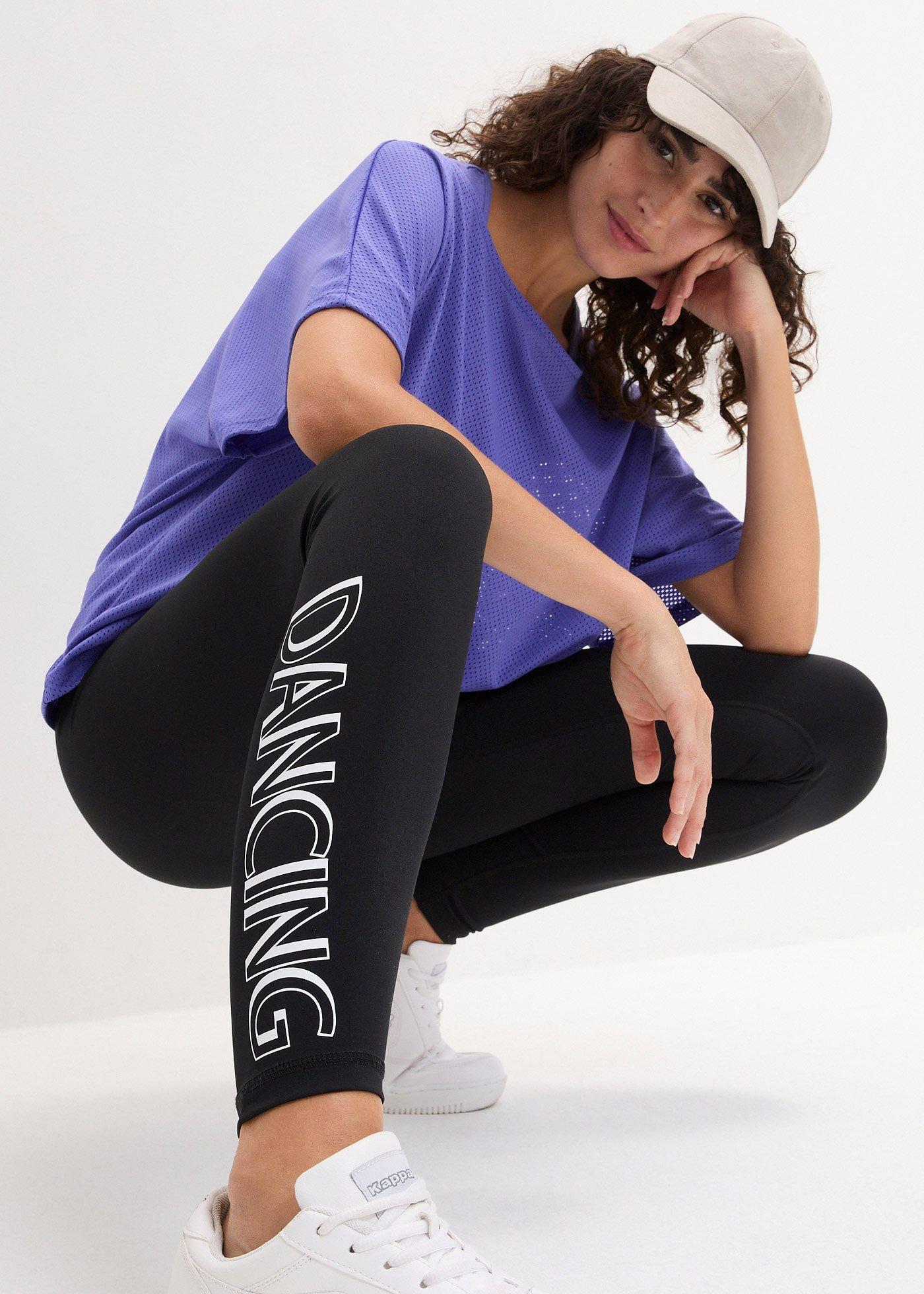 Szybkoschnące legginsy, dł. przed kostkę - Bonprix