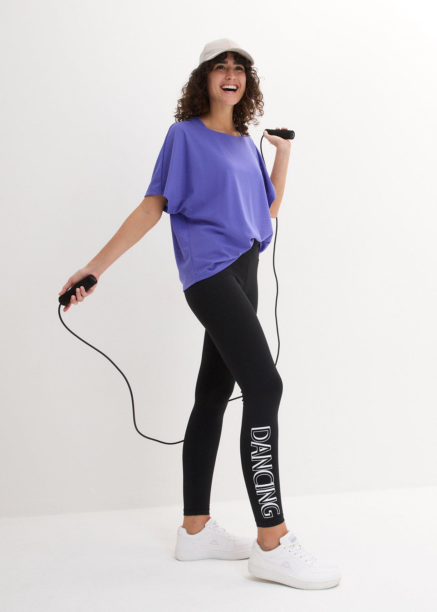 Szybkoschnące legginsy, dł. przed kostkę - Bonprix