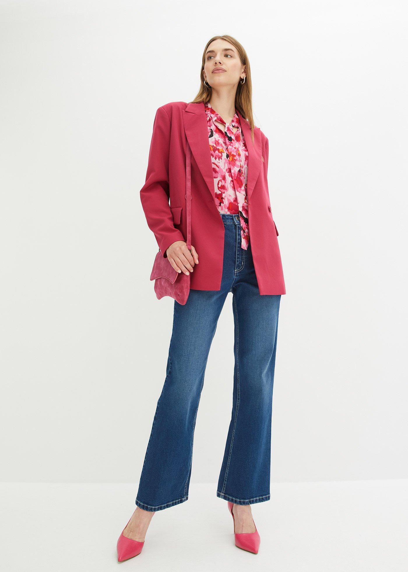 Dżinsy wide leg, high-waist - Bonprix