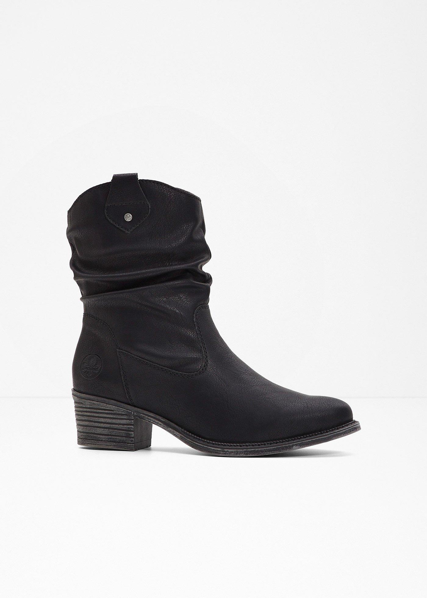Bottines cowboy Rieker fourrées et confortables