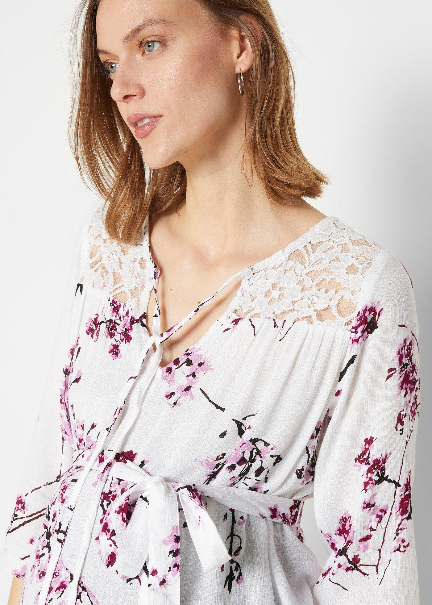 Bluzka ciążowa z wiskozy - Bonprix