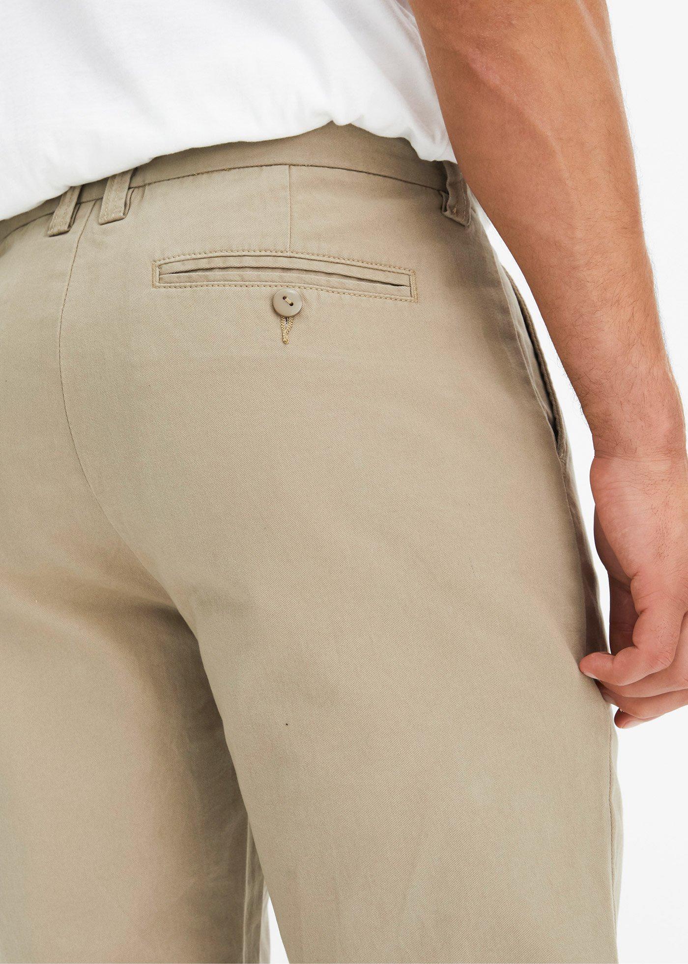 Spodnie chino Regular Fit Straight, z czystej bawełny - Bonprix