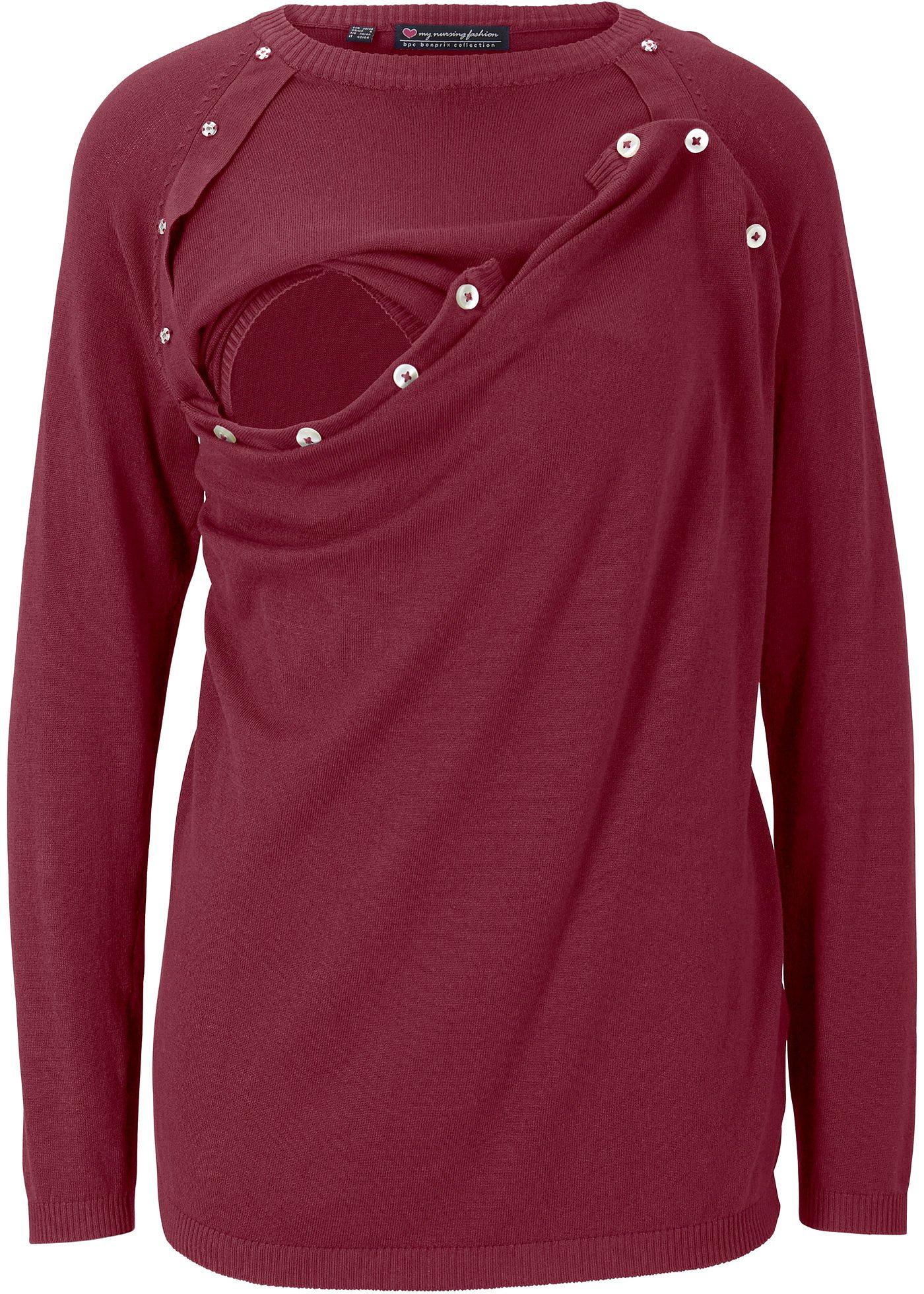 Pull de grossesse et d’allaitement en fine maille