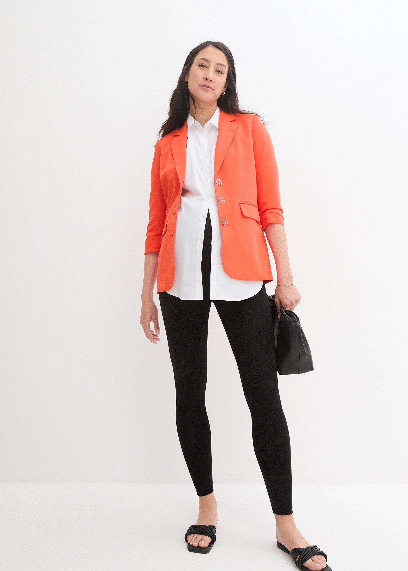 Legginsy ciążowe (2 pary) z bawełny organicznej - Bonprix