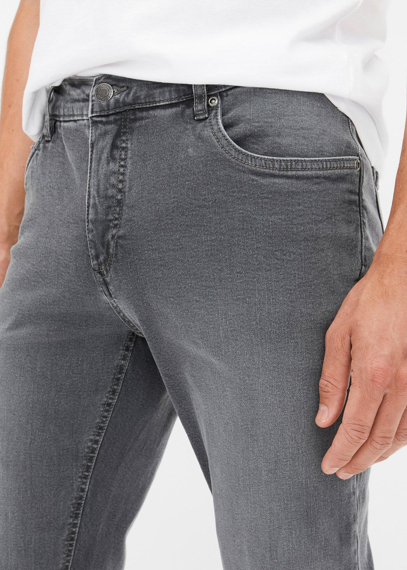 Dżinsy ze stretchem w wygodnym fasonie Regular Fit Tapered - Bonprix