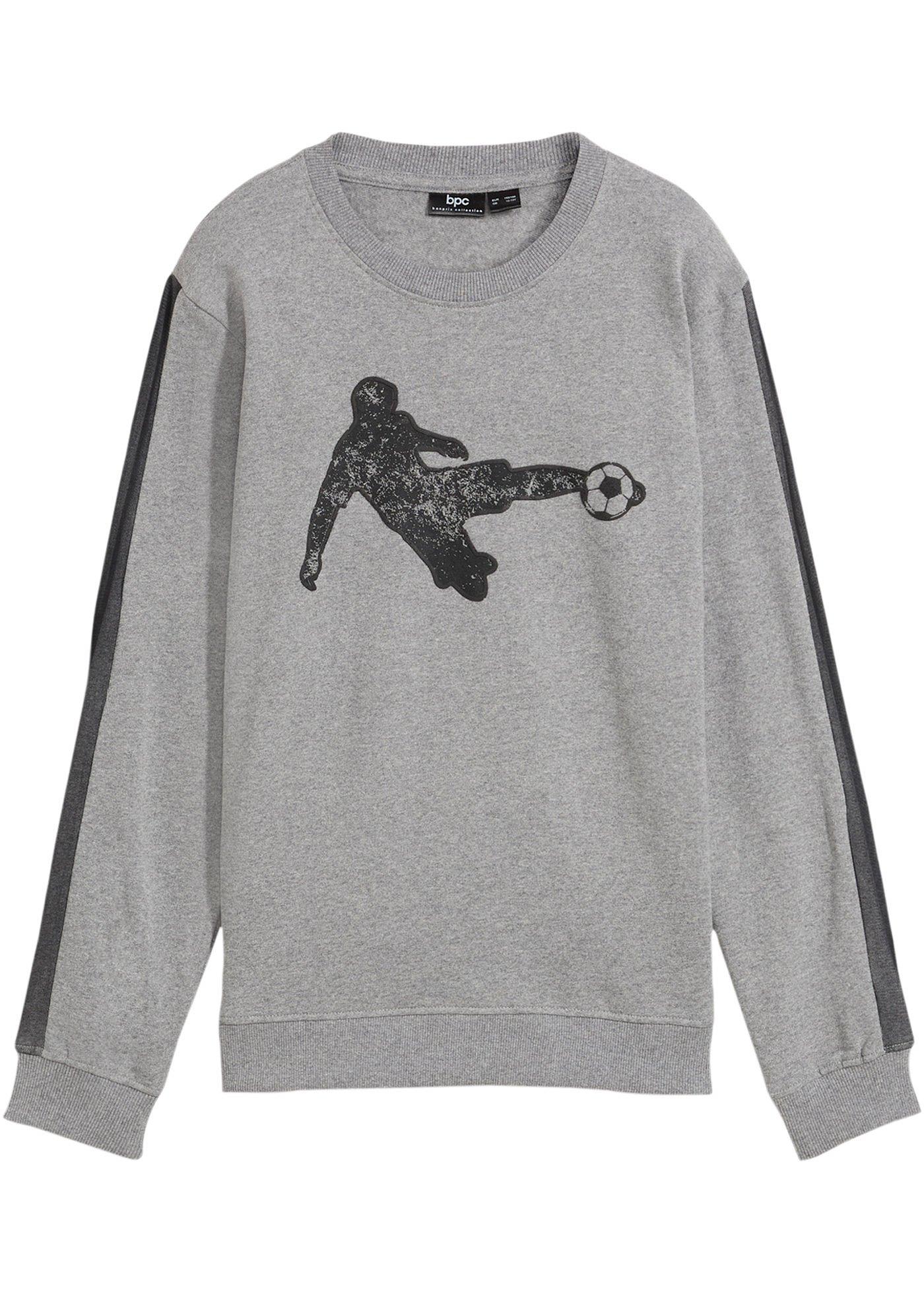 Bluza z miękkiej mieszanki bawełny - Bonprix