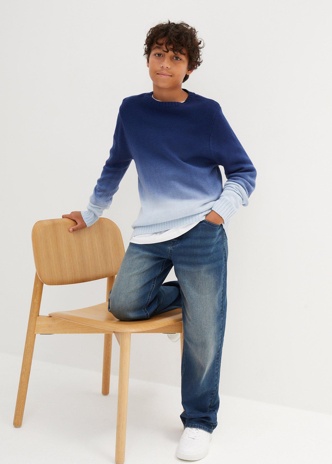 Sweter w cieniowanym kolorze - Bonprix