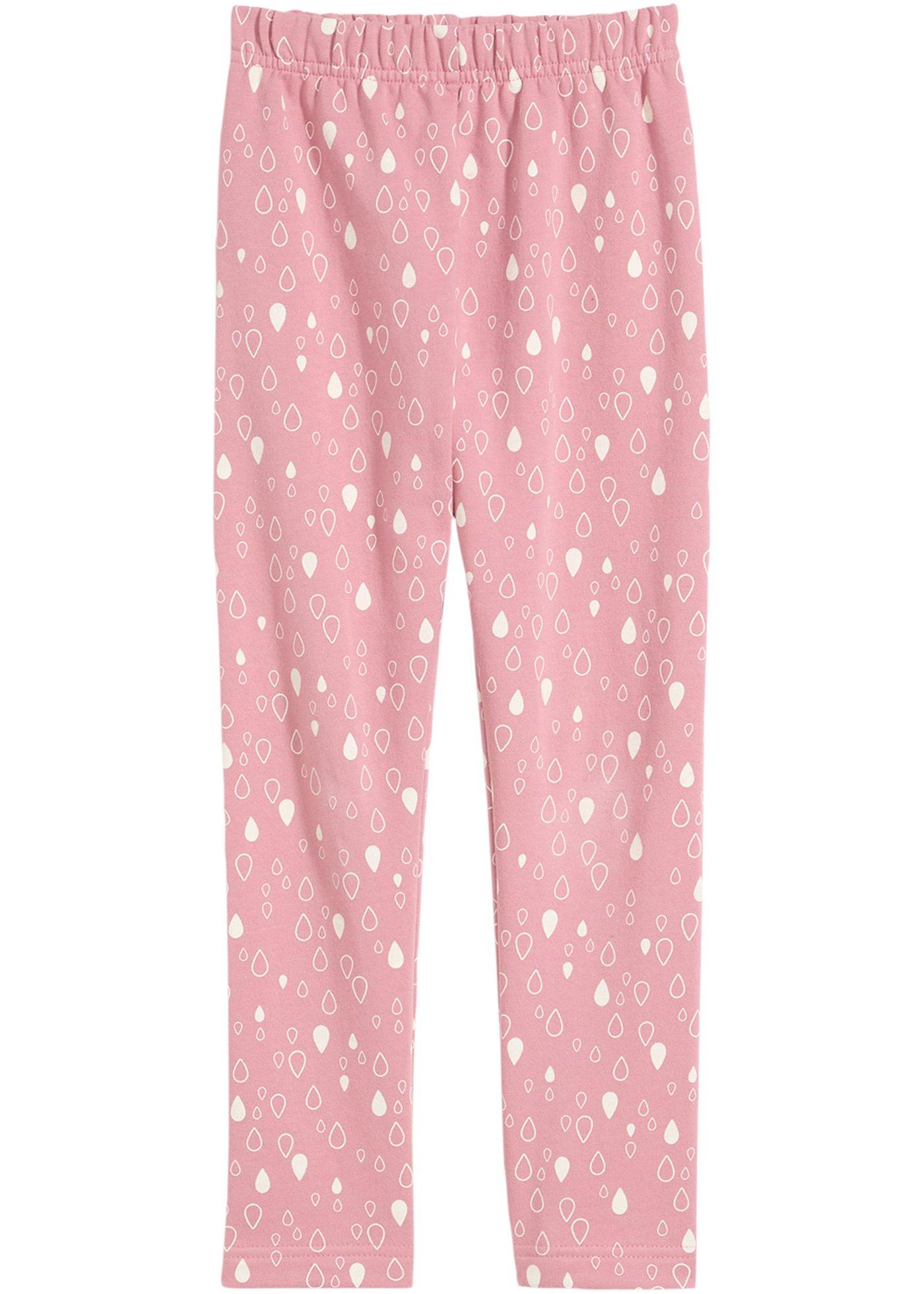Termiczne legginsy dla dziewczynek, z czystej bawełny organicznej - Bonprix