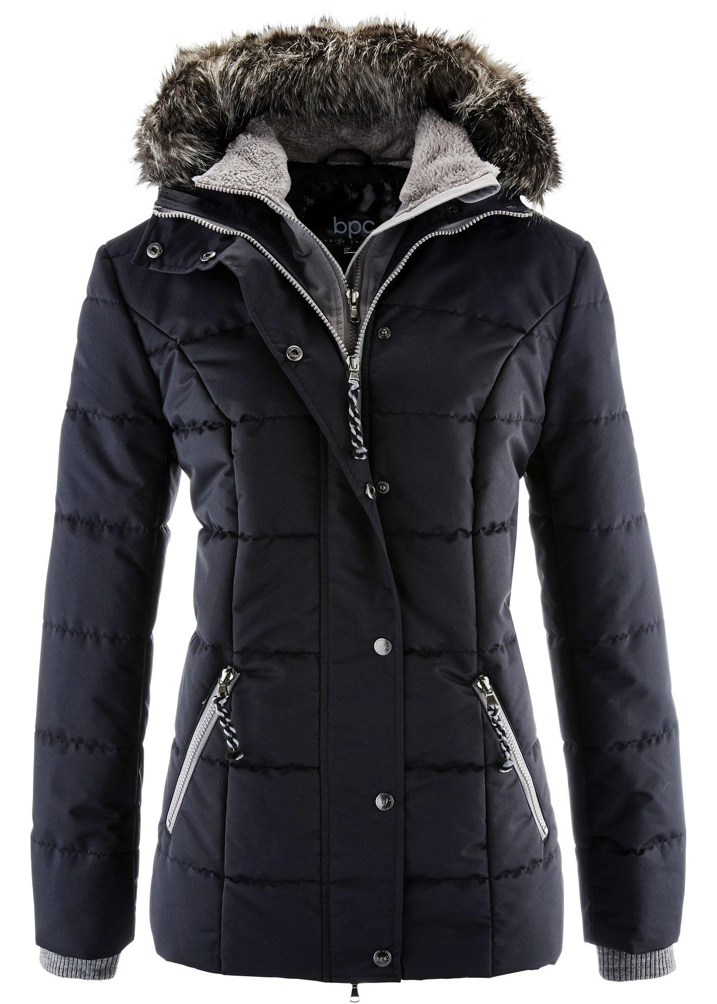 Winterjacke in 2-in1 Optik