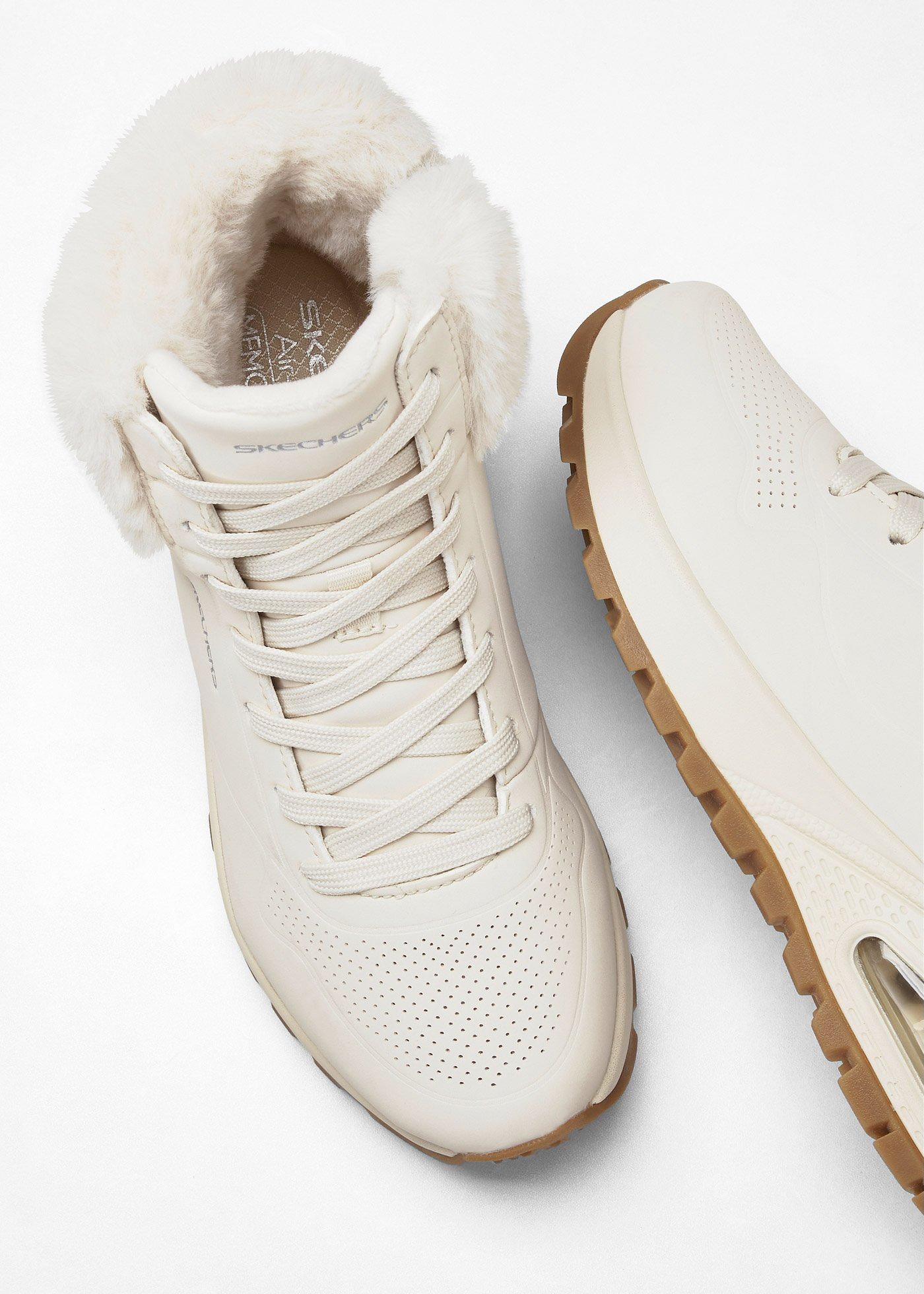 Kozaki sznurowane Skechers z pianką memory - Bonprix